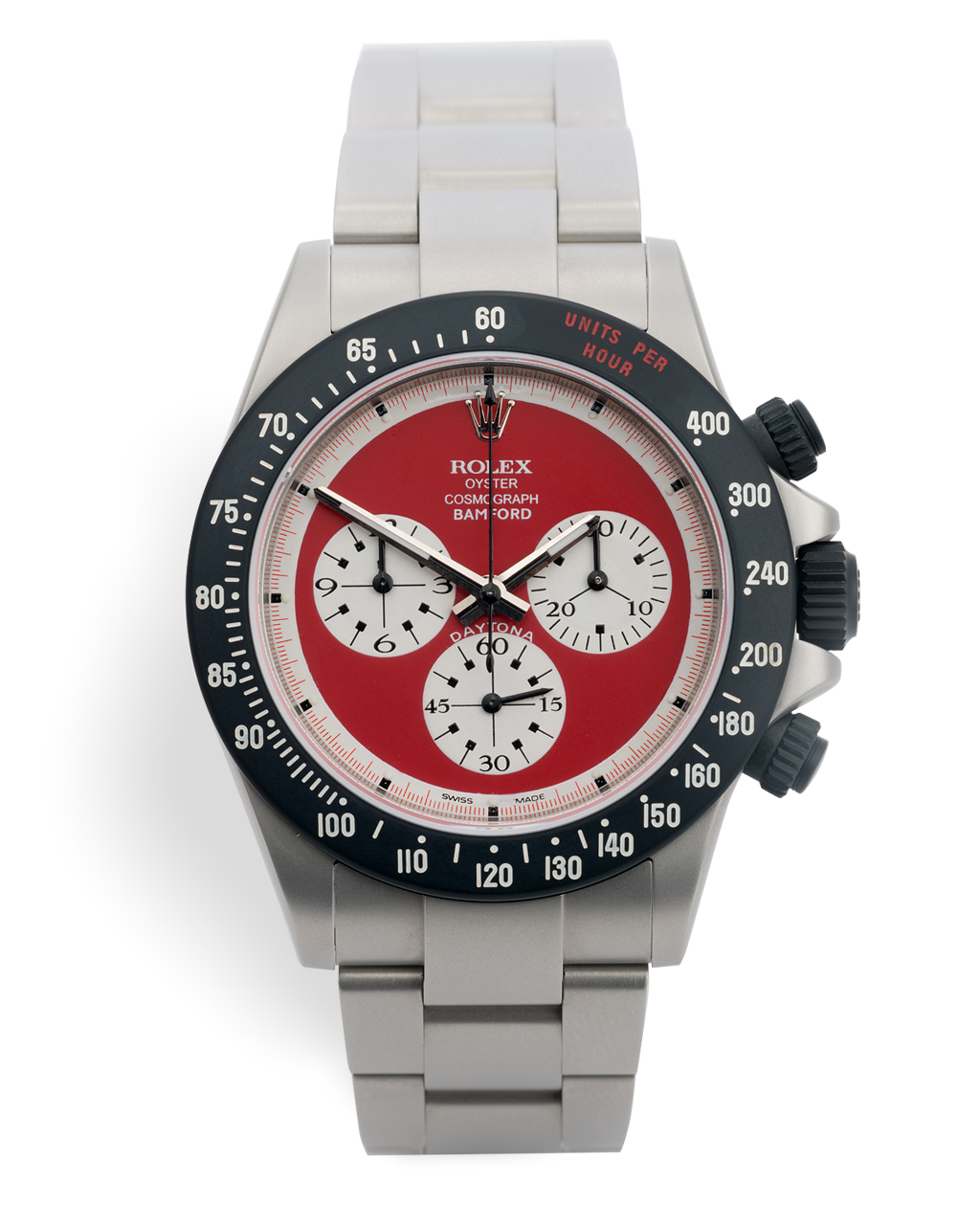 Rolex Bamford Heritage Daytona Red Dial Replica