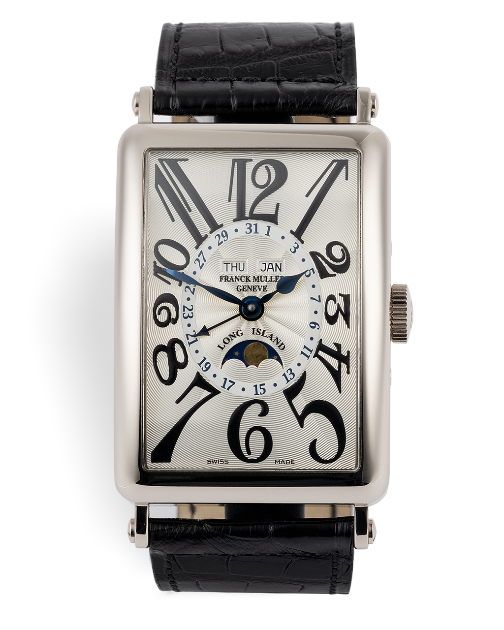 Franck Muller Long Island Watches ref 1200 MC L 18ct White