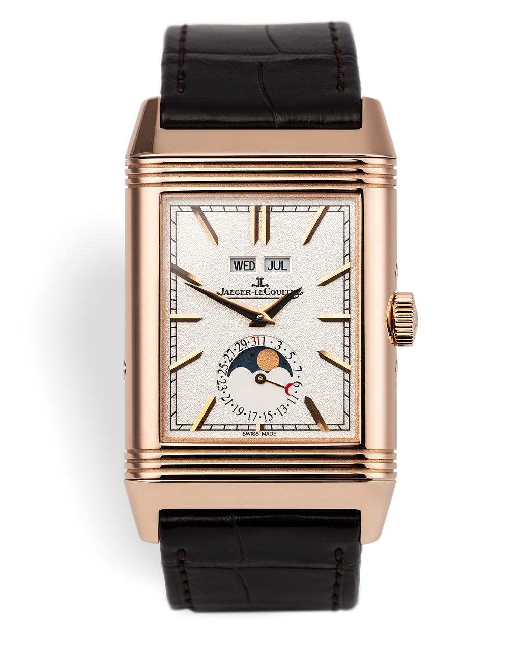 Jaeger leCoultre Reverso Tribute Calendar Watches ref 3912420