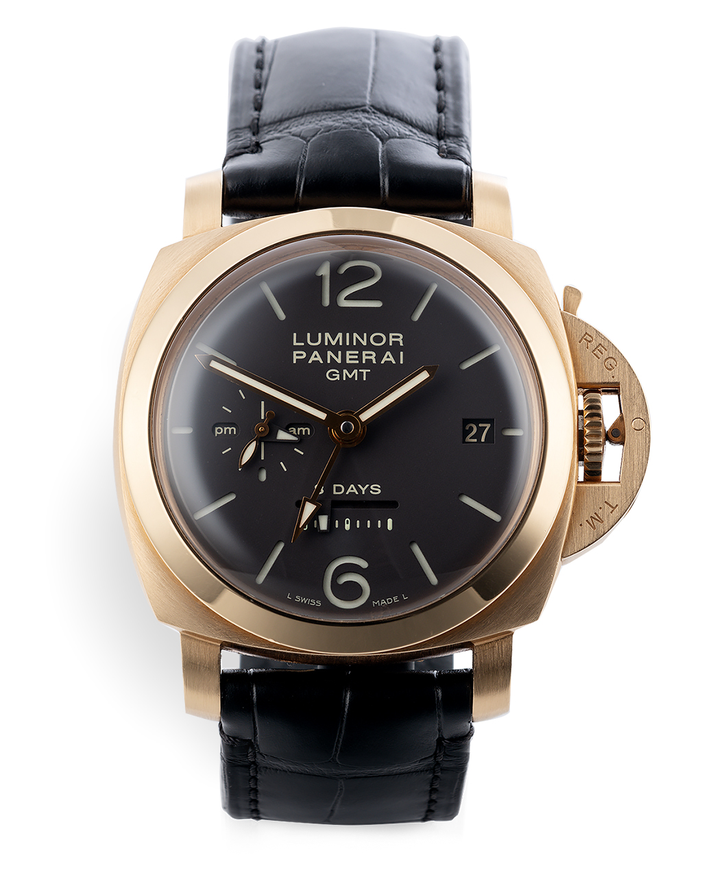 Panerai Luminor 1950 Watches ref PAM 289 Oro Rosso The