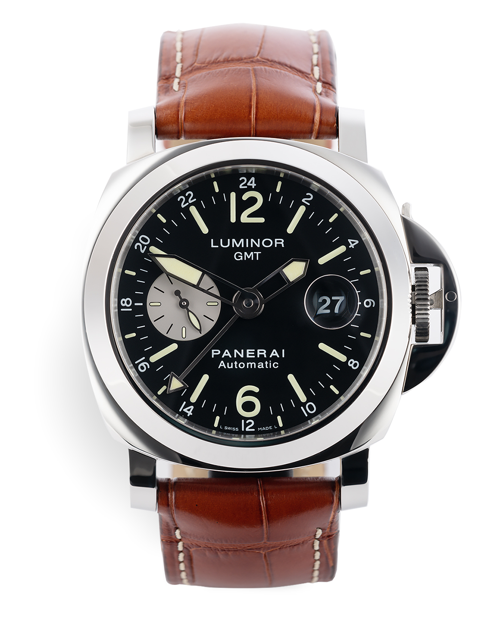 Panerai Luminor GMT Watches ref PAM 088 Panerai Warranty to