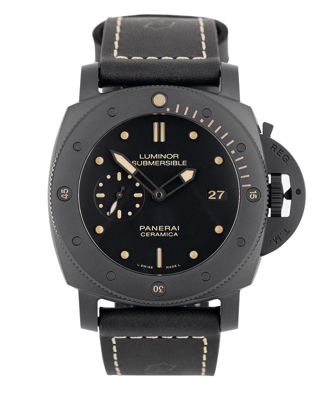 Panerai Luminor Submersible Watches ref PAM00508 47mm Ceramica