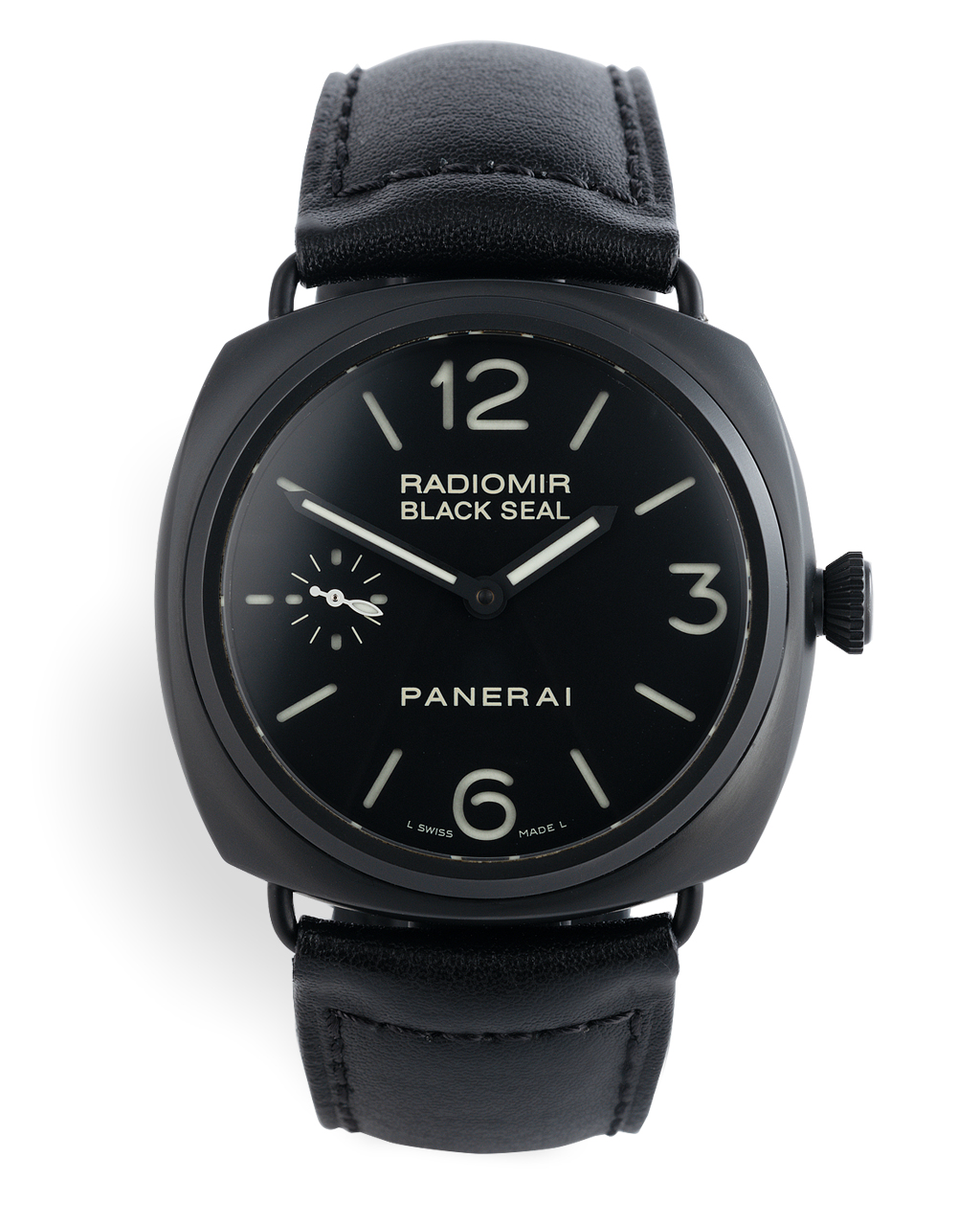 Panerai black clearance watch