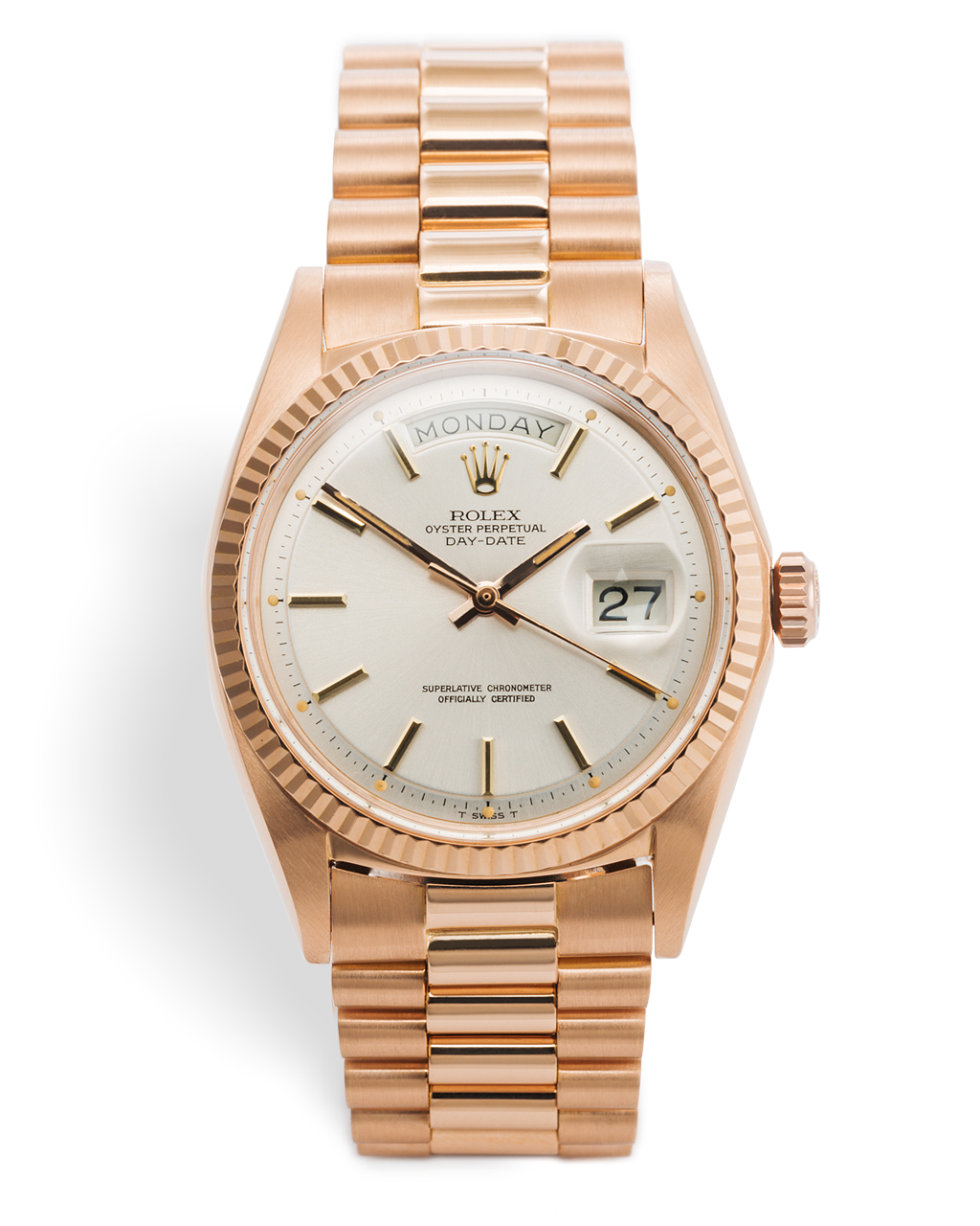 Rolex Day Date Watches ref 1803 Rose Gold Rolex Warranty