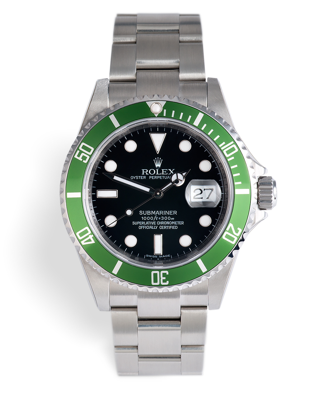 Rolex Submariner Date Watches, ref 16610LV, V-Series 'RRR' Final Year