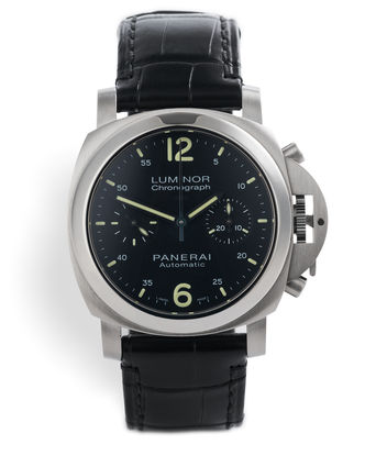 Panerai Luminor Chronograph Watches ref PAM 310 40mm Full