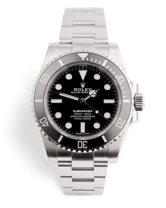 Rolex Submariner Watches ref 114060 Rolex Warranty to 2024