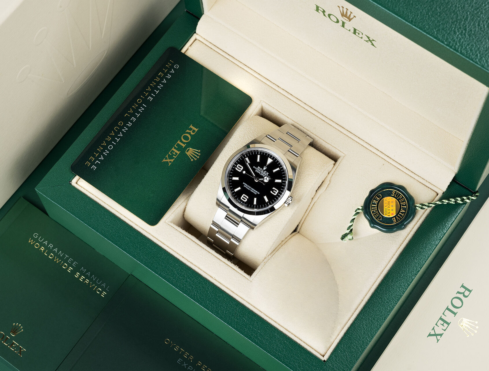 ref 124270 | 124270 - Latest Model | Rolex Explorer