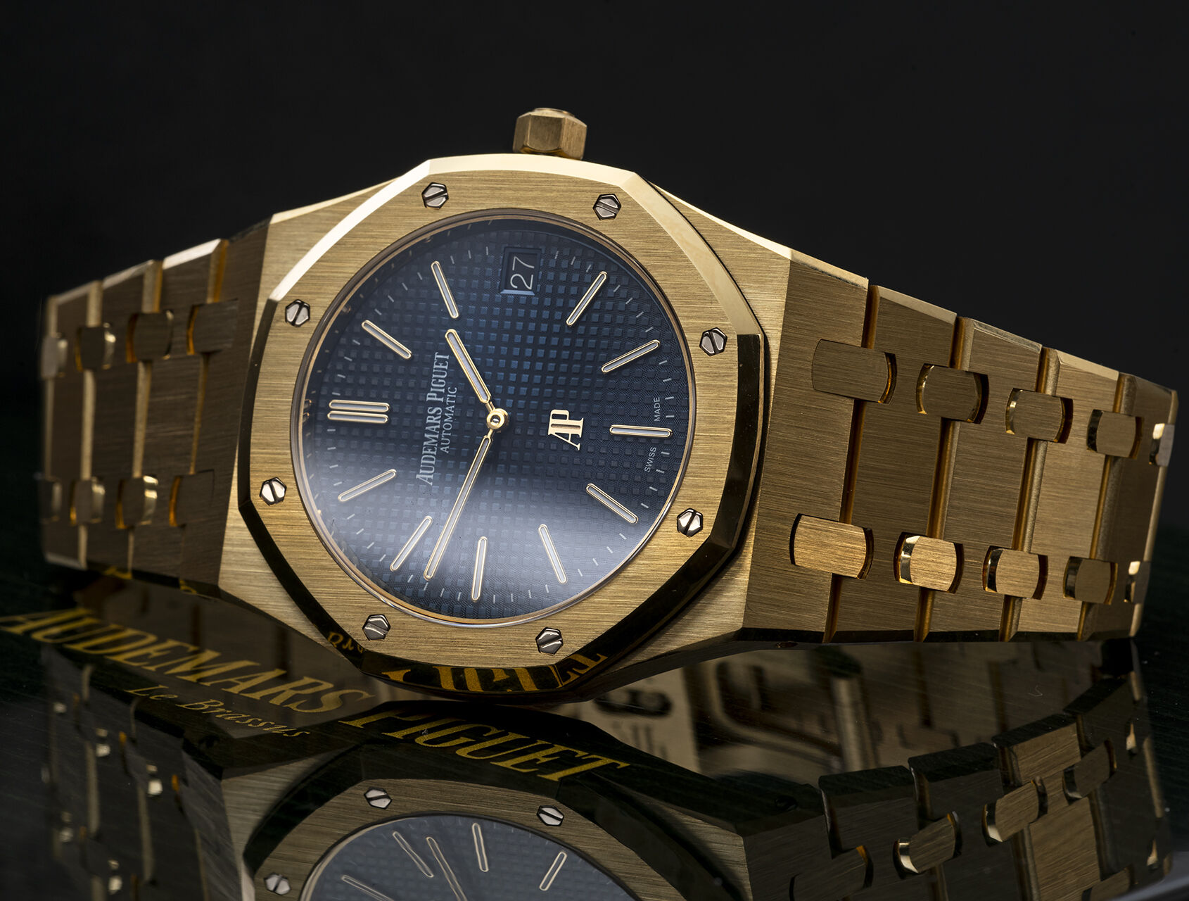 ref 15202BA.OO.1240BA.01.A | “Jumbo” Yellow Gold  | Audemars Piguet Royal Oak