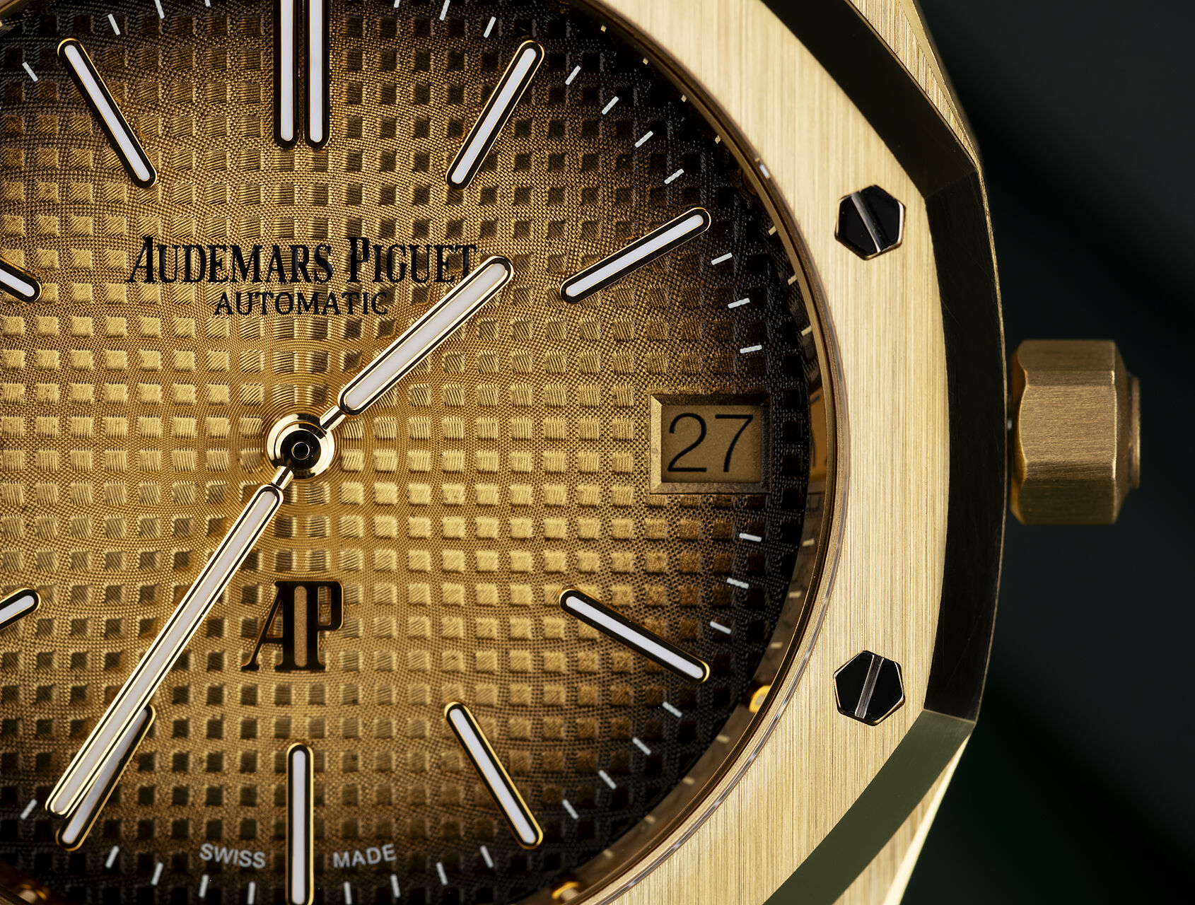 ref 16202BA.OO.1240BA.02 | 16202BA - Smoked Gold Dial  | Audemars Piguet Royal Oak