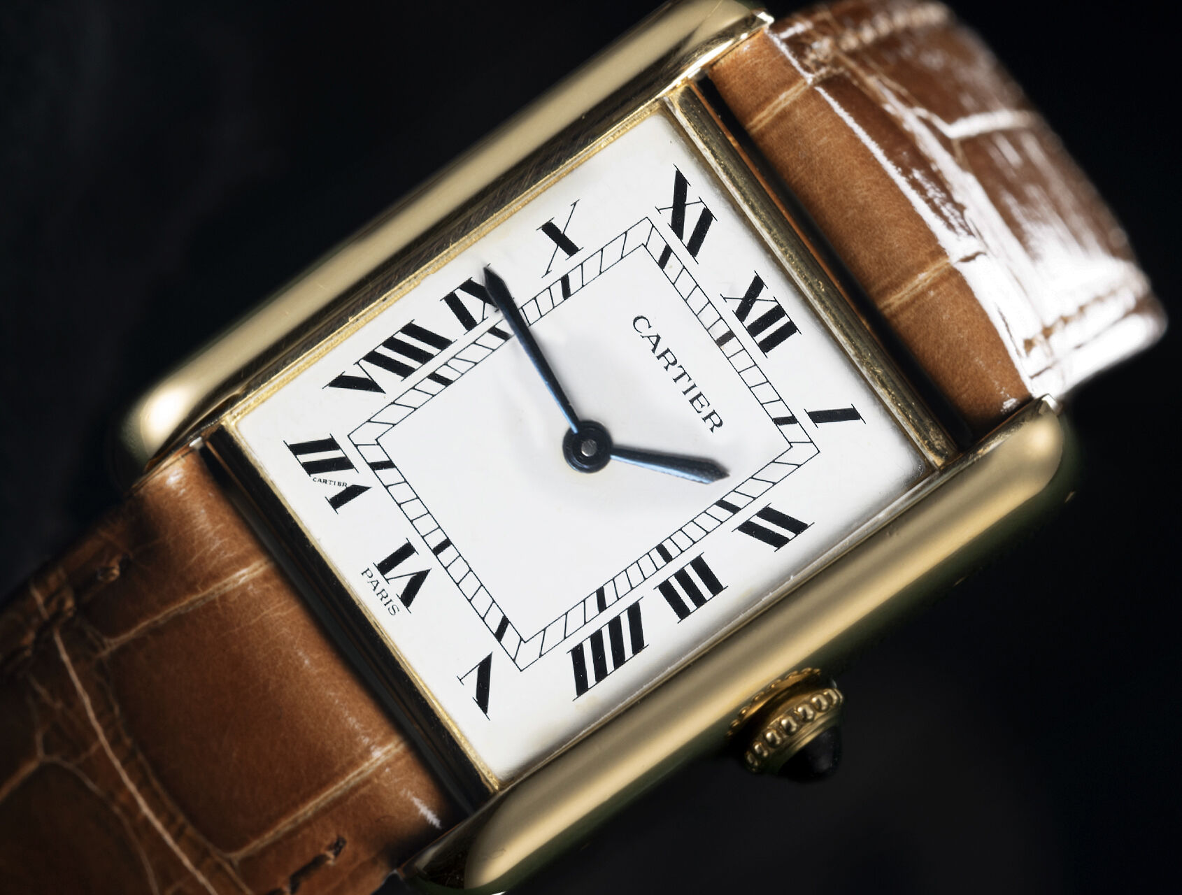 ref 78086 | Yellow Gold - Mecaniqué  | Cartier Cartier Louis Tank 