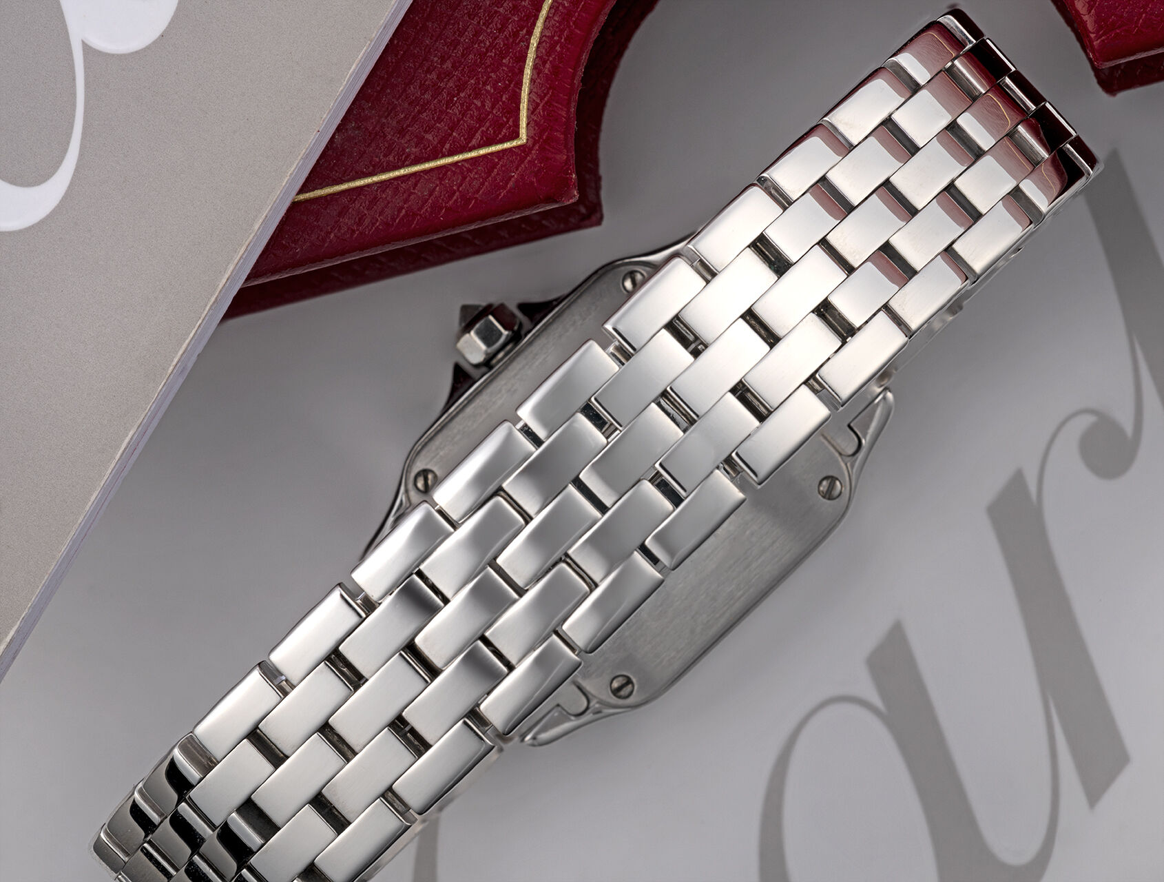 ref WF9003Y8 | White Gold - Diamond case | Cartier Santos Demoiselle