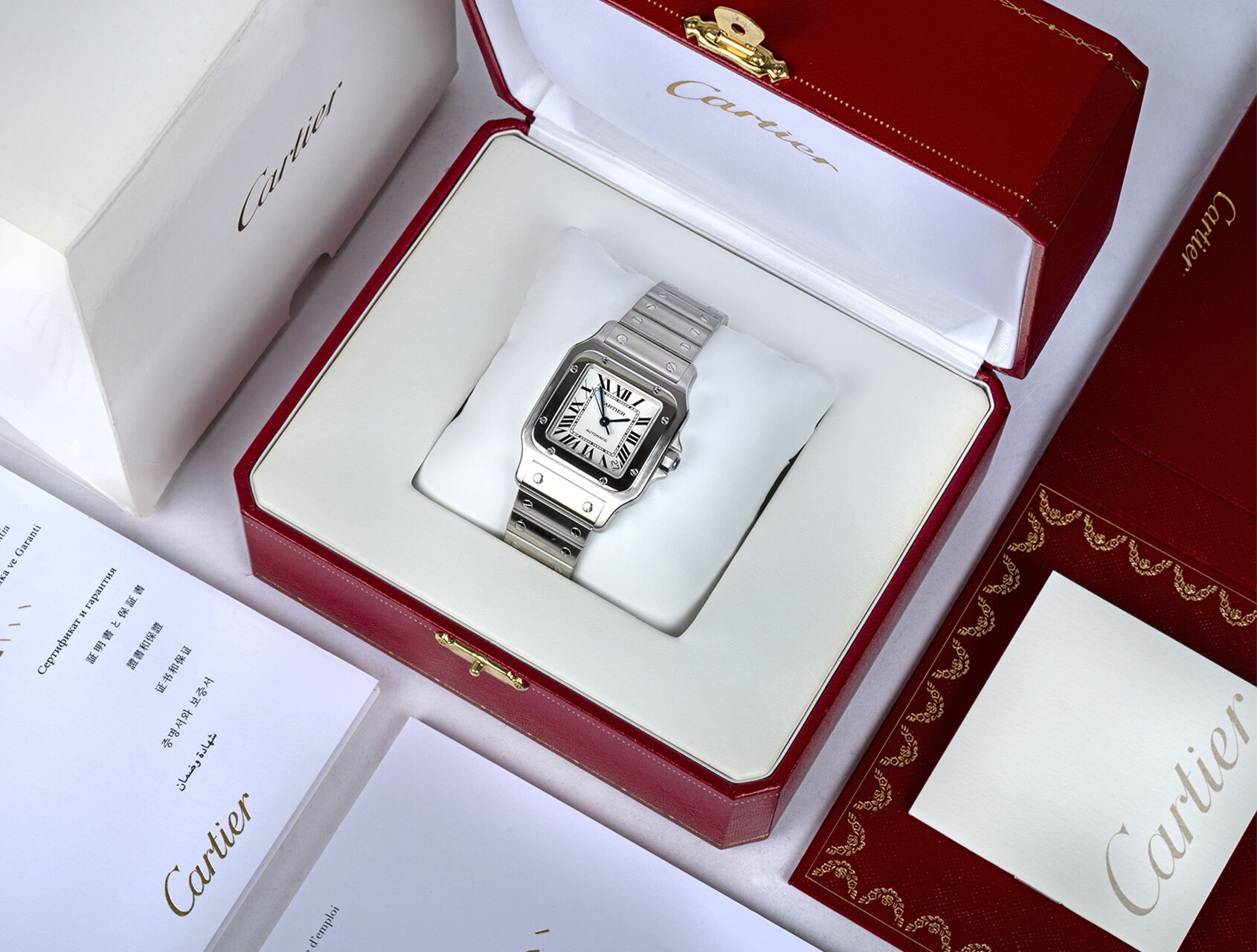 ref W20098D6 | W20098D6 - Automatic | Cartier Santos 