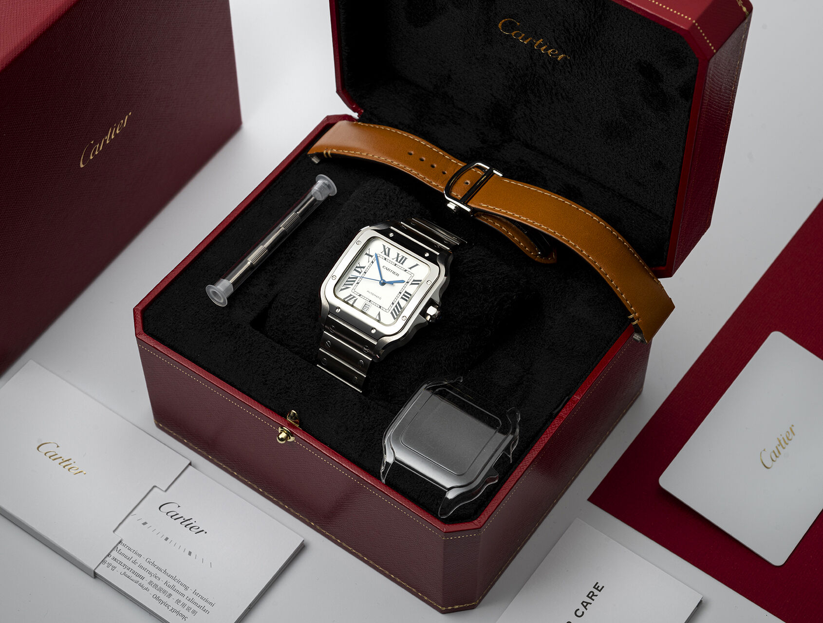 ref WSSA0018 | WSSA0018 - New Model | Cartier Santos 