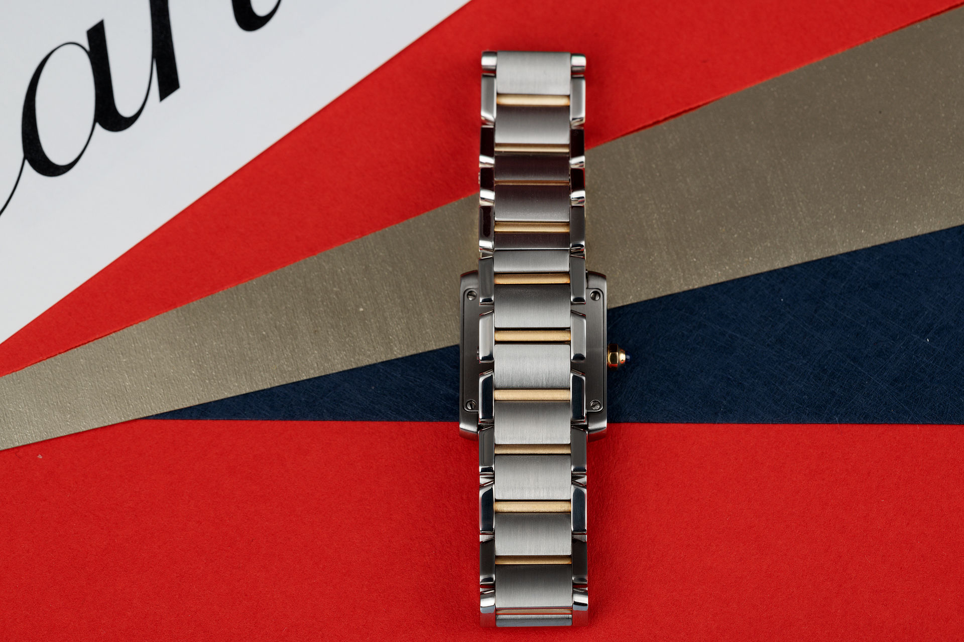 CARTIER, TANK FRANCAISE REF 2384, A LADY'S STAINLESS STEEL WRISTWATCH WITH  BRACELET CIRCA 2005, Class of 2019: Watches, Jewels, Pens & Accessories, Watches