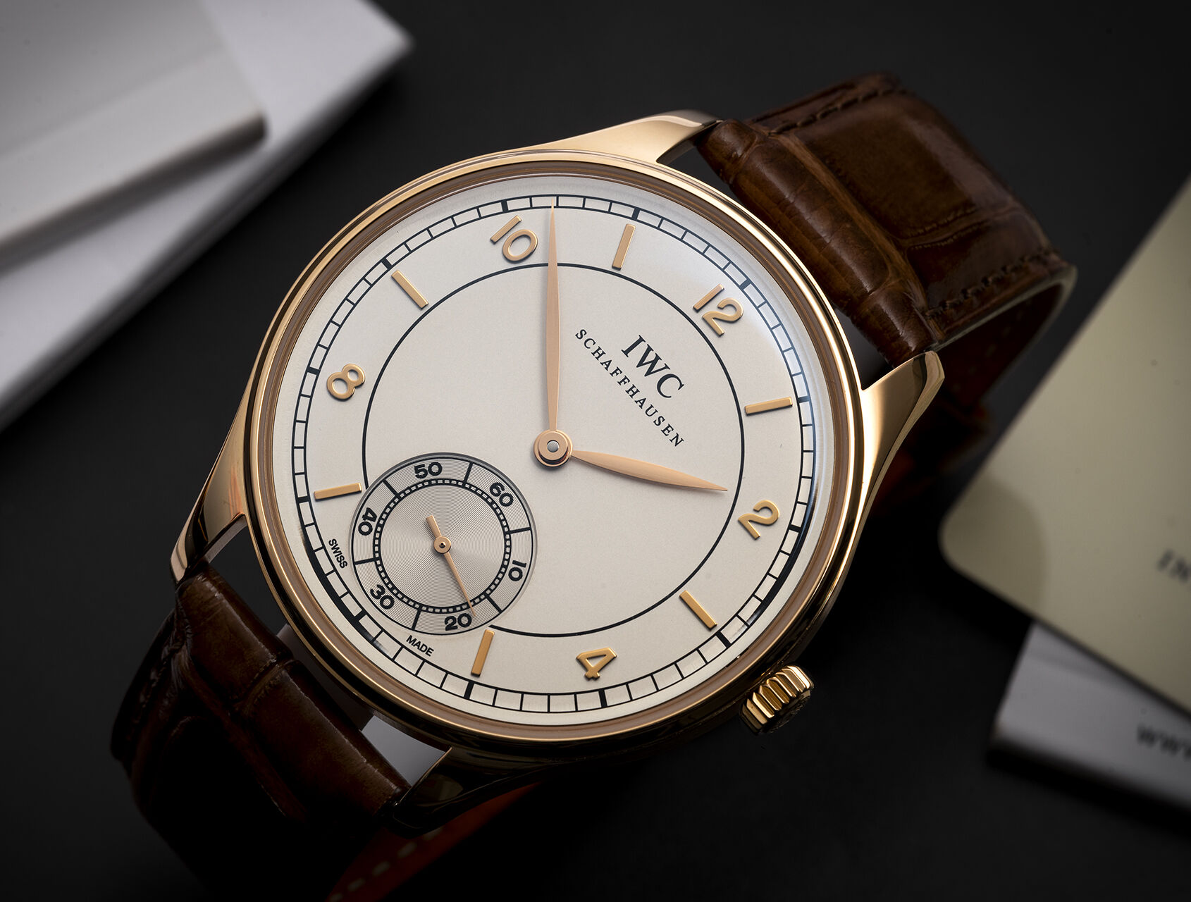 ref 5445 | 5445 - Rose Gold | IWC Portugieser