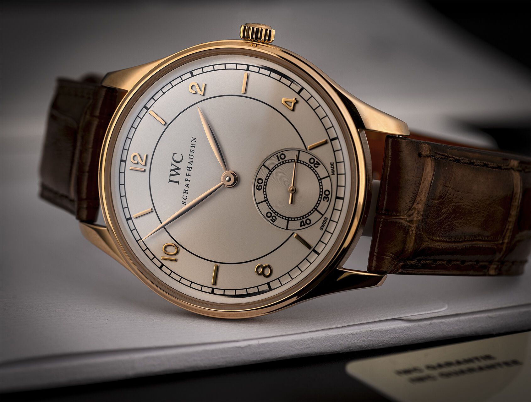 ref 5445 | 5445 - Rose Gold | IWC Portugieser