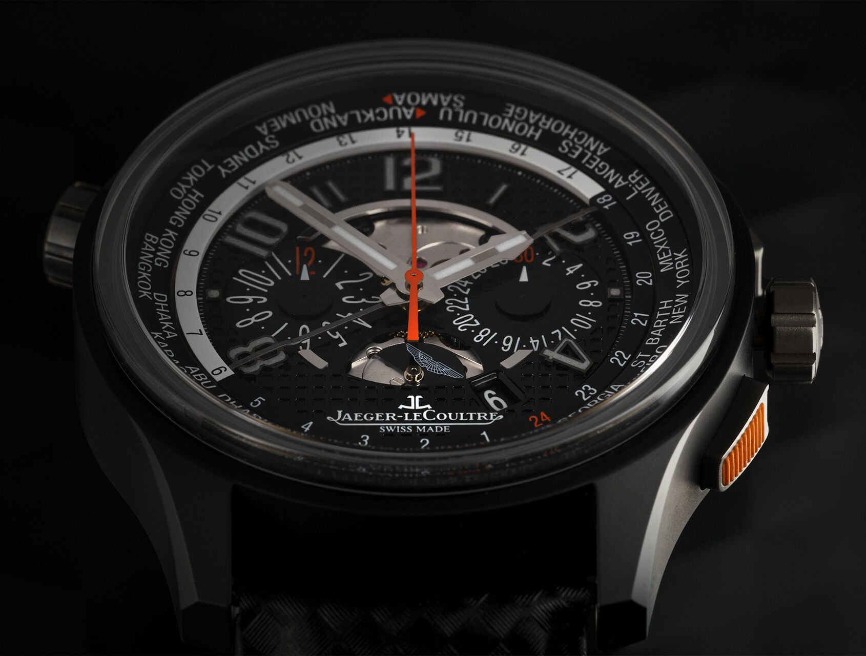 ref JLQ193J430 | Aston Martin - Limited Edition | Jaeger LeCoultre AMOX5 World Chronograph Racing