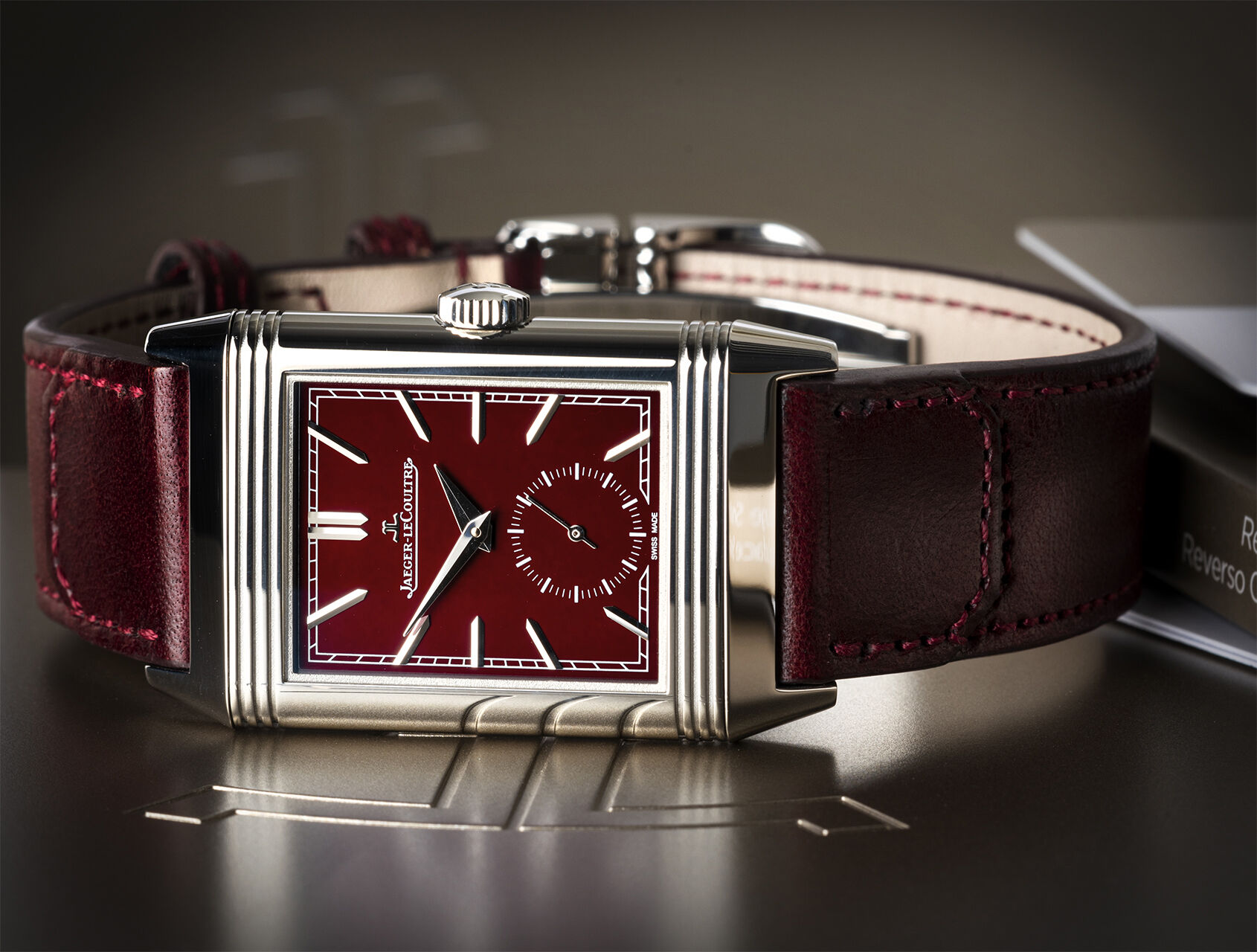 ref Q397846J | Q397846J - Boutique Edition | Jaeger-leCoultre Reverso Tribute Small Seconds