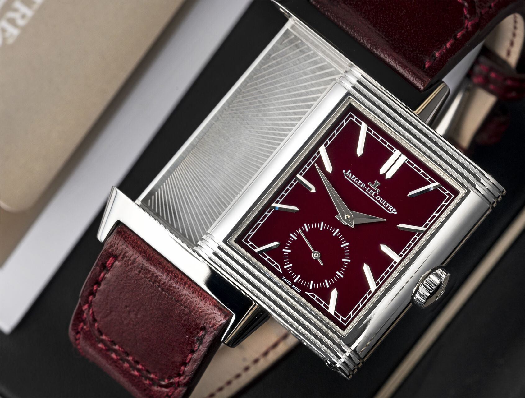 ref Q397846J | Q397846J - Boutique Edition | Jaeger-leCoultre Reverso Tribute Small Seconds