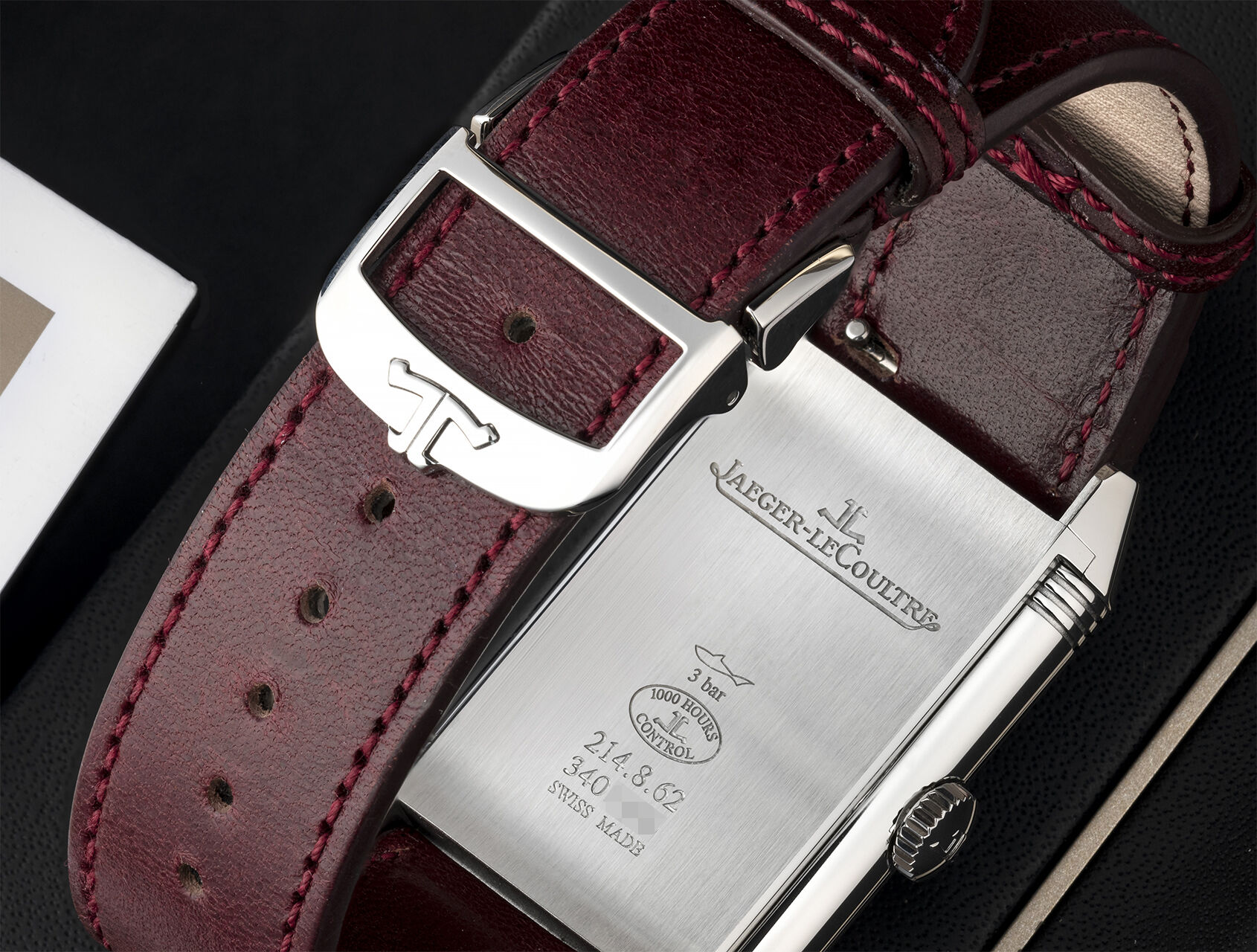 ref Q397846J | Q397846J - Boutique Edition | Jaeger-leCoultre Reverso Tribute Small Seconds