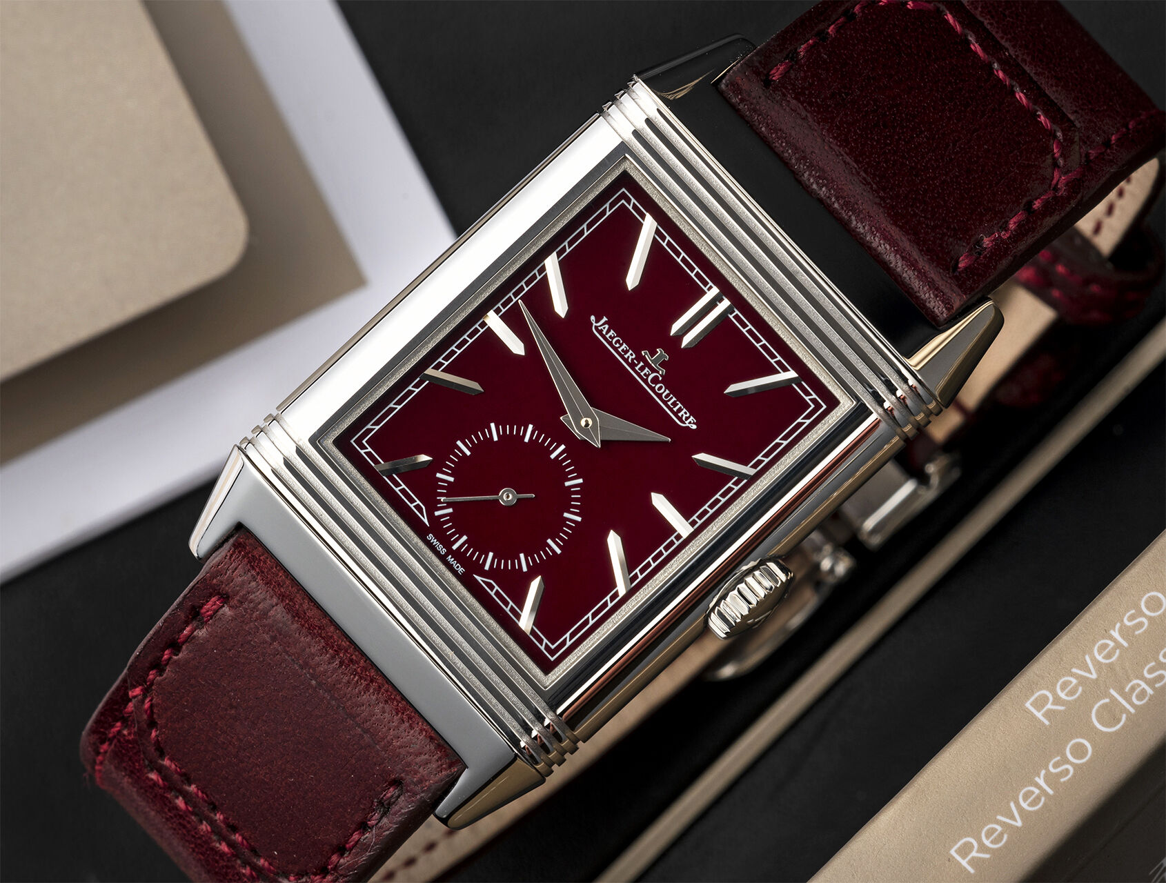 ref Q397846J | Q397846J - Boutique Edition | Jaeger-leCoultre Reverso Tribute Small Seconds