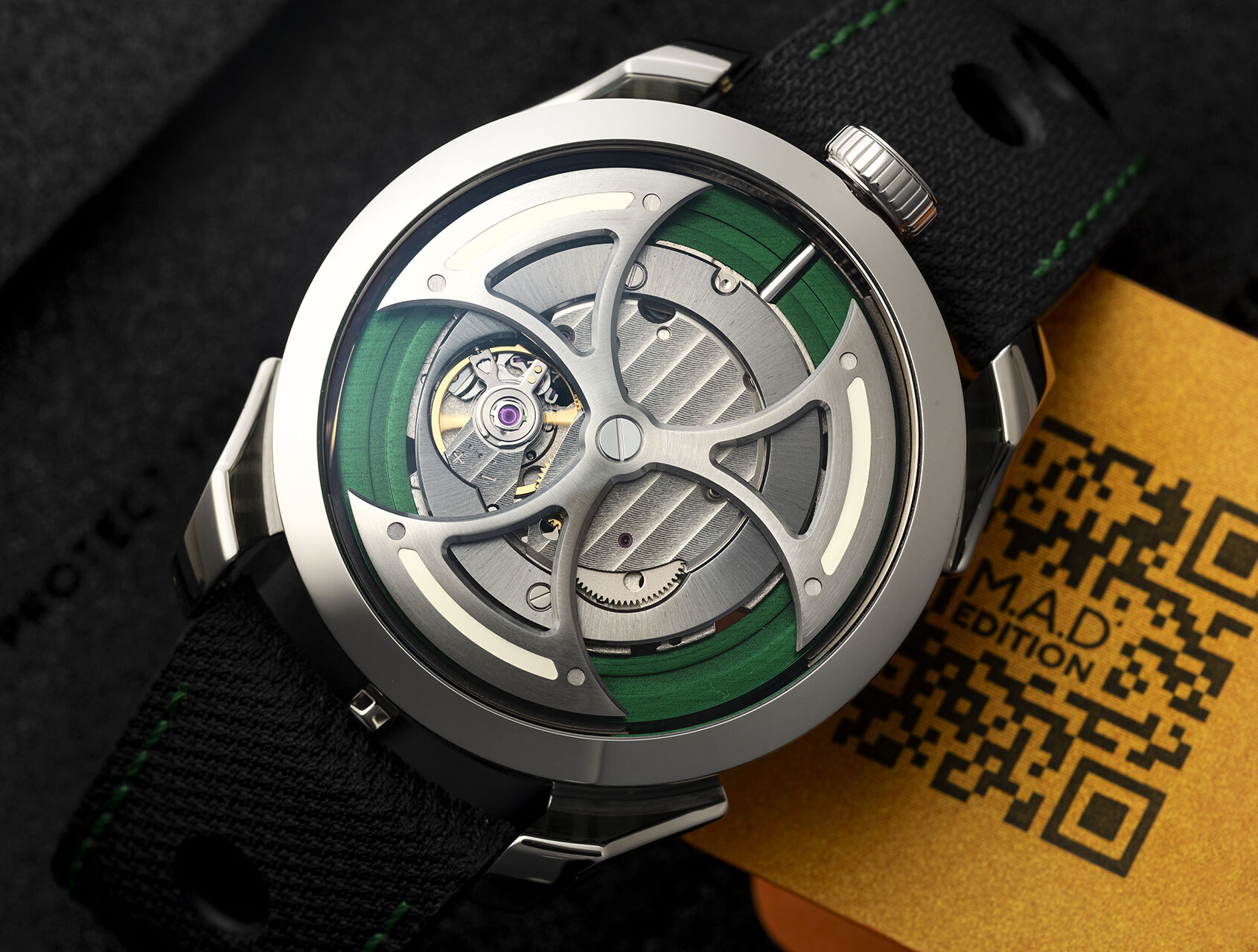 ref M.A.D. 1 | M.A.D. 1 'Green' | MB&F M.A.D 1 Edition