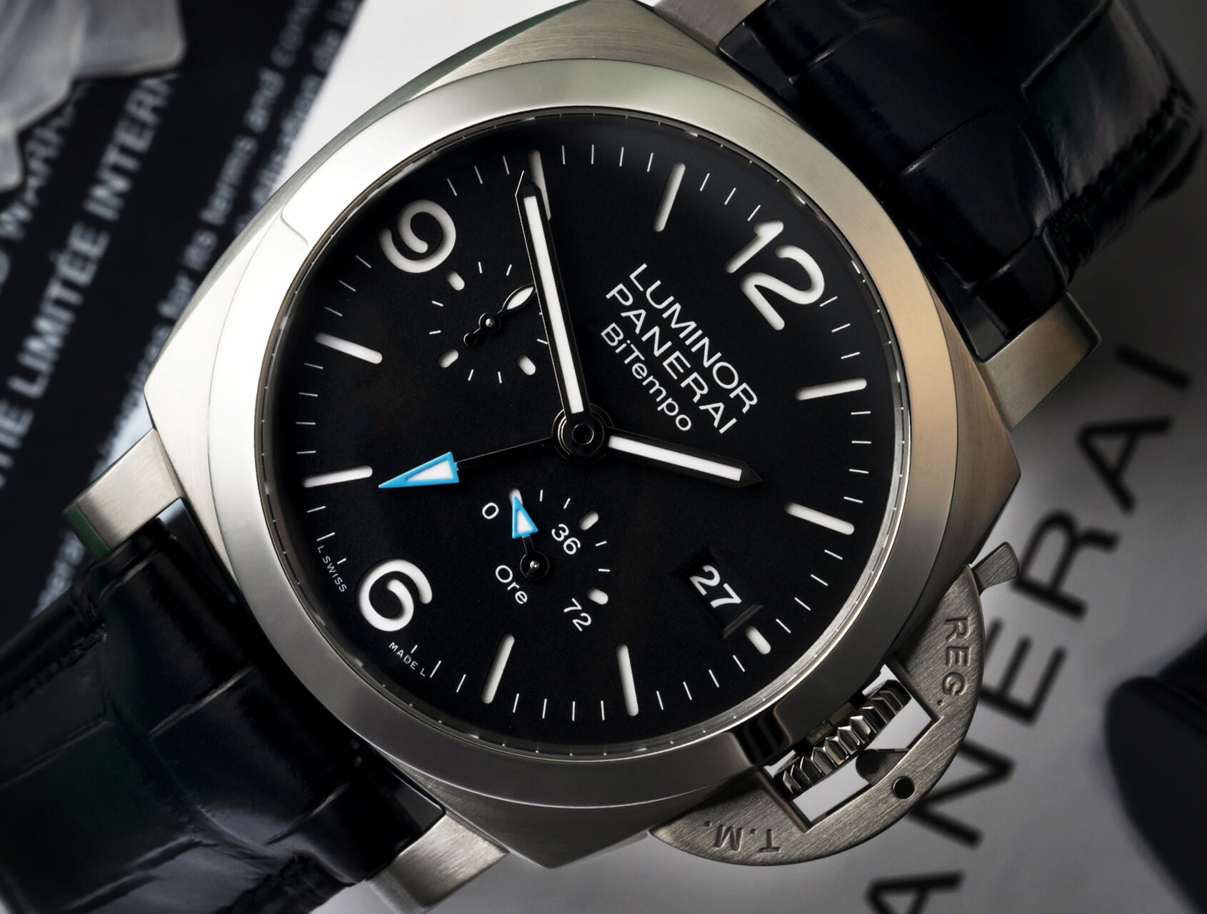 ref PAM01360 | PAM01360 - Dual-Time | Panerai Luminor BiTempo