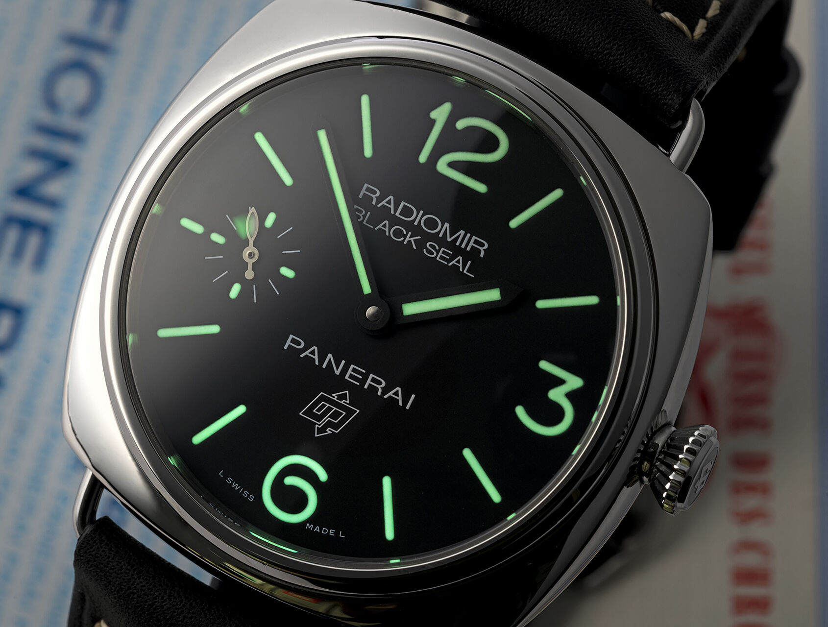 ref PAM 380 | PAM 380 - OP | Panerai Radiomir Black Seal Logo