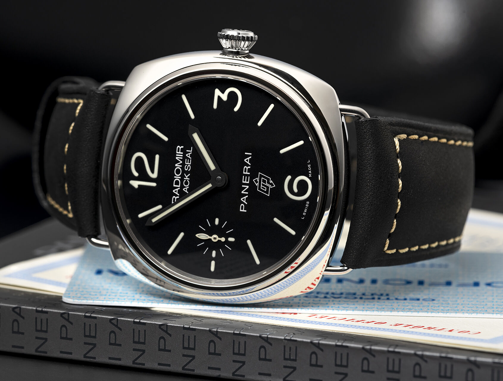 ref PAM 380 | PAM 380 - OP | Panerai Radiomir Black Seal Logo