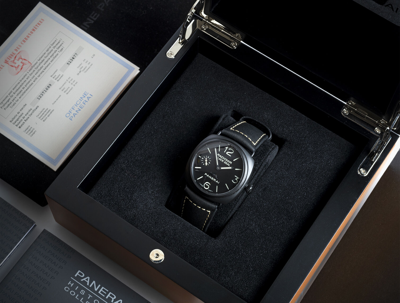 ref PAM00292 | Only 1000 Made | Panerai Radiomir Black Seal