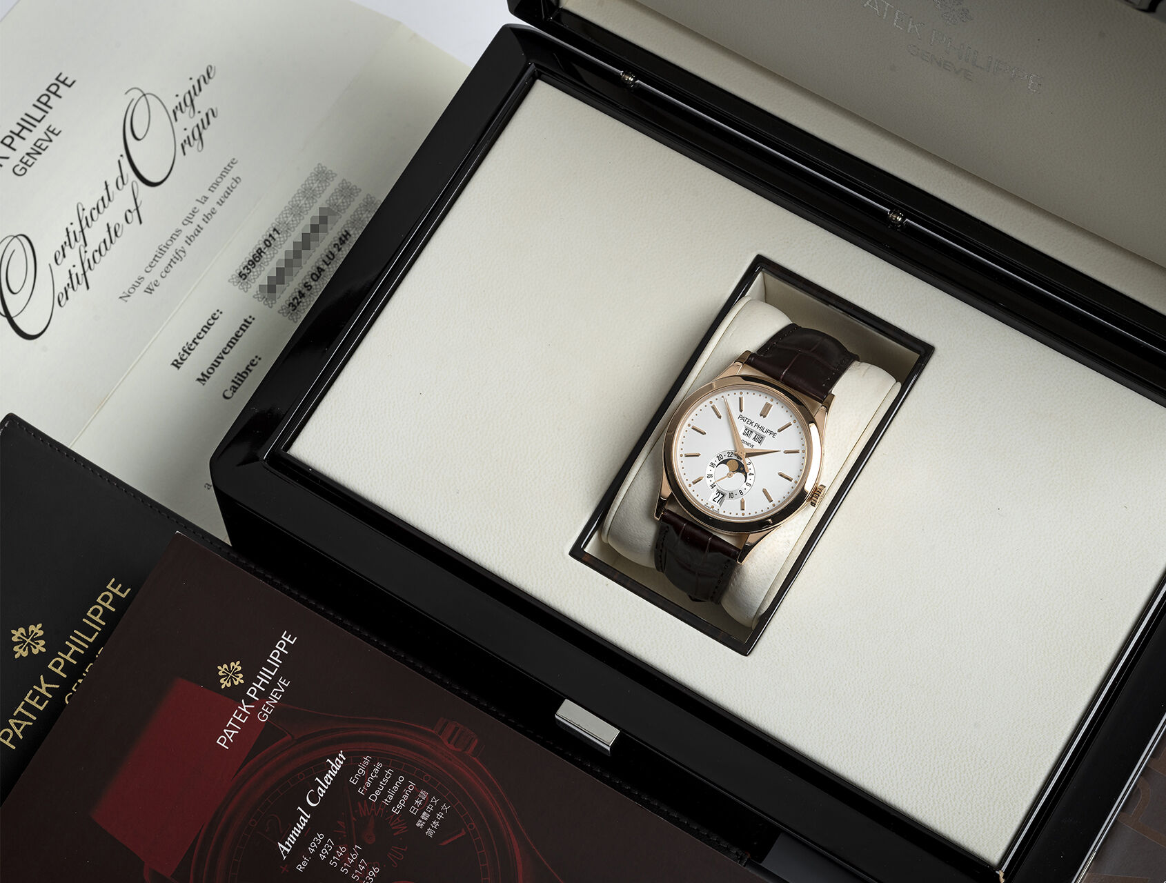 ref 5396R | 5396R - Rose Gold | Patek Philippe Annual Calendar