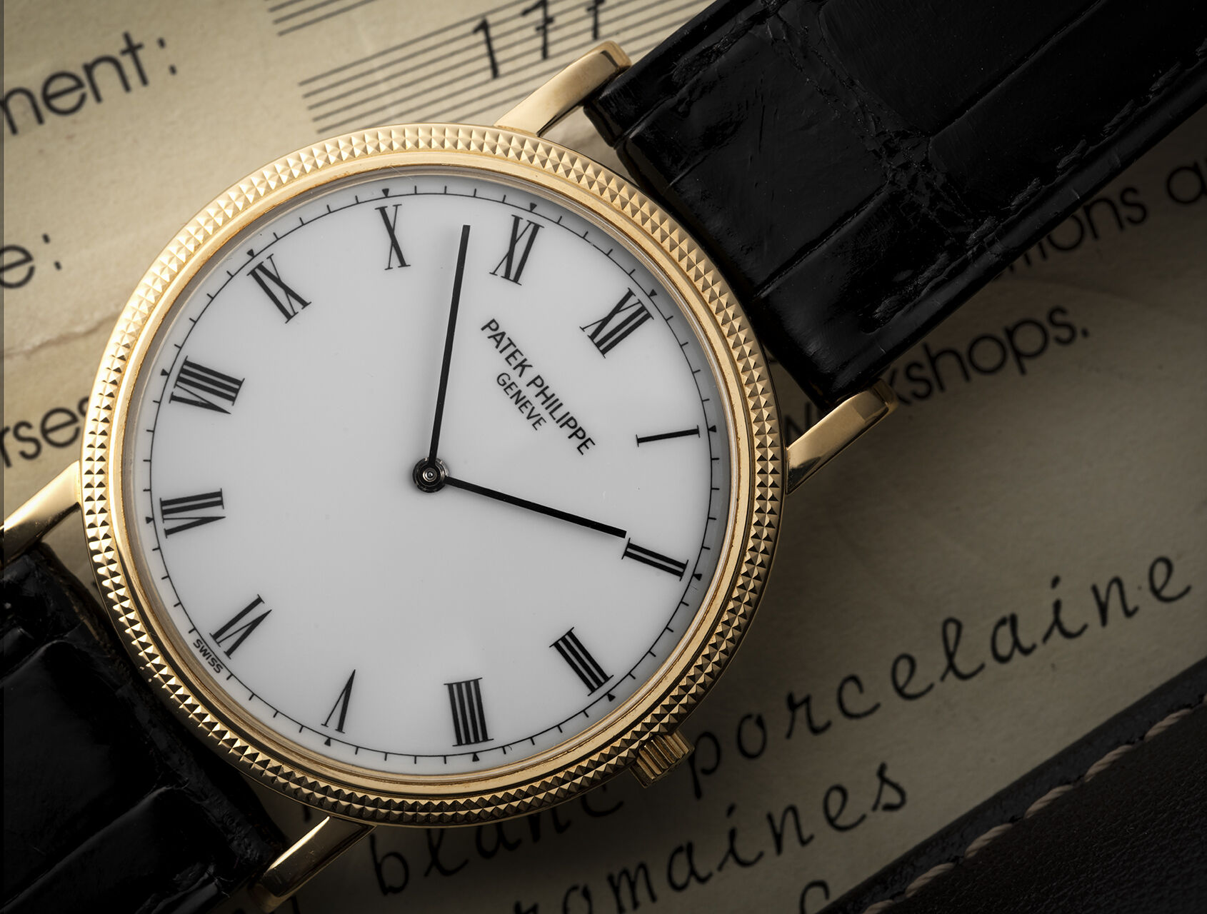 ref 3520D | 3520D - Yellow Gold | Patek Philippe Calatrava 