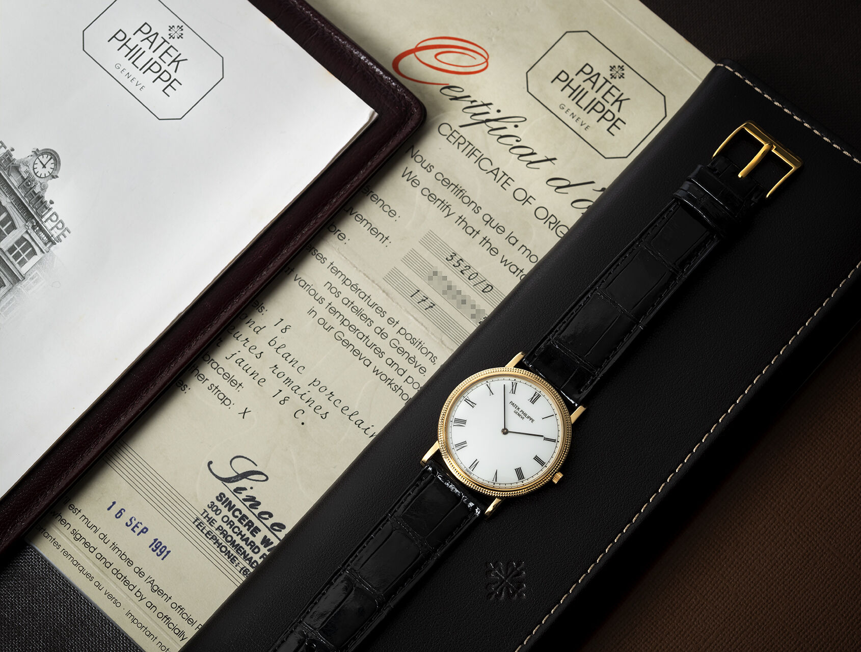 ref 3520D | 3520D - Yellow Gold | Patek Philippe Calatrava 