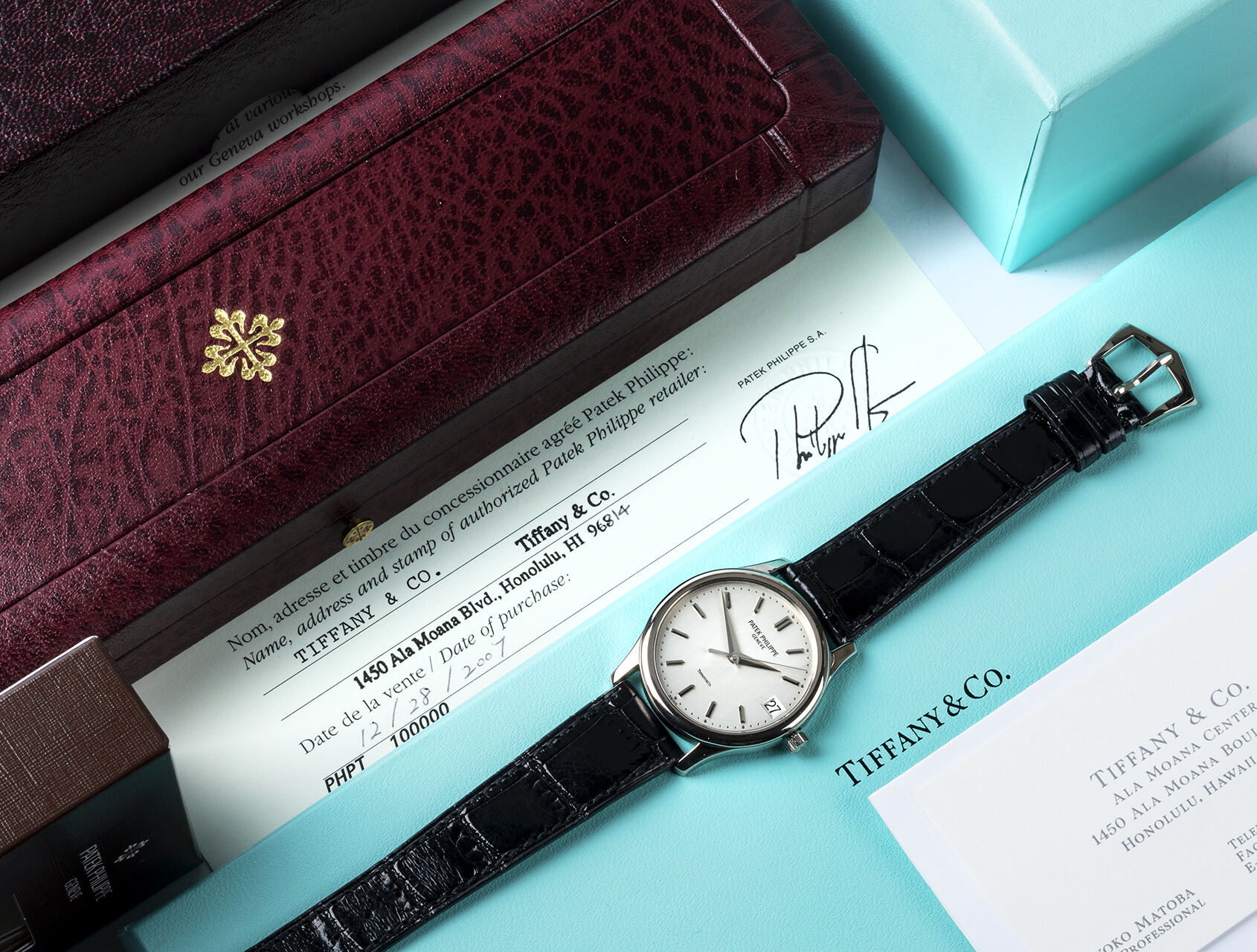 ref 3998 | Tiffany | Patek Philippe Calatrava 