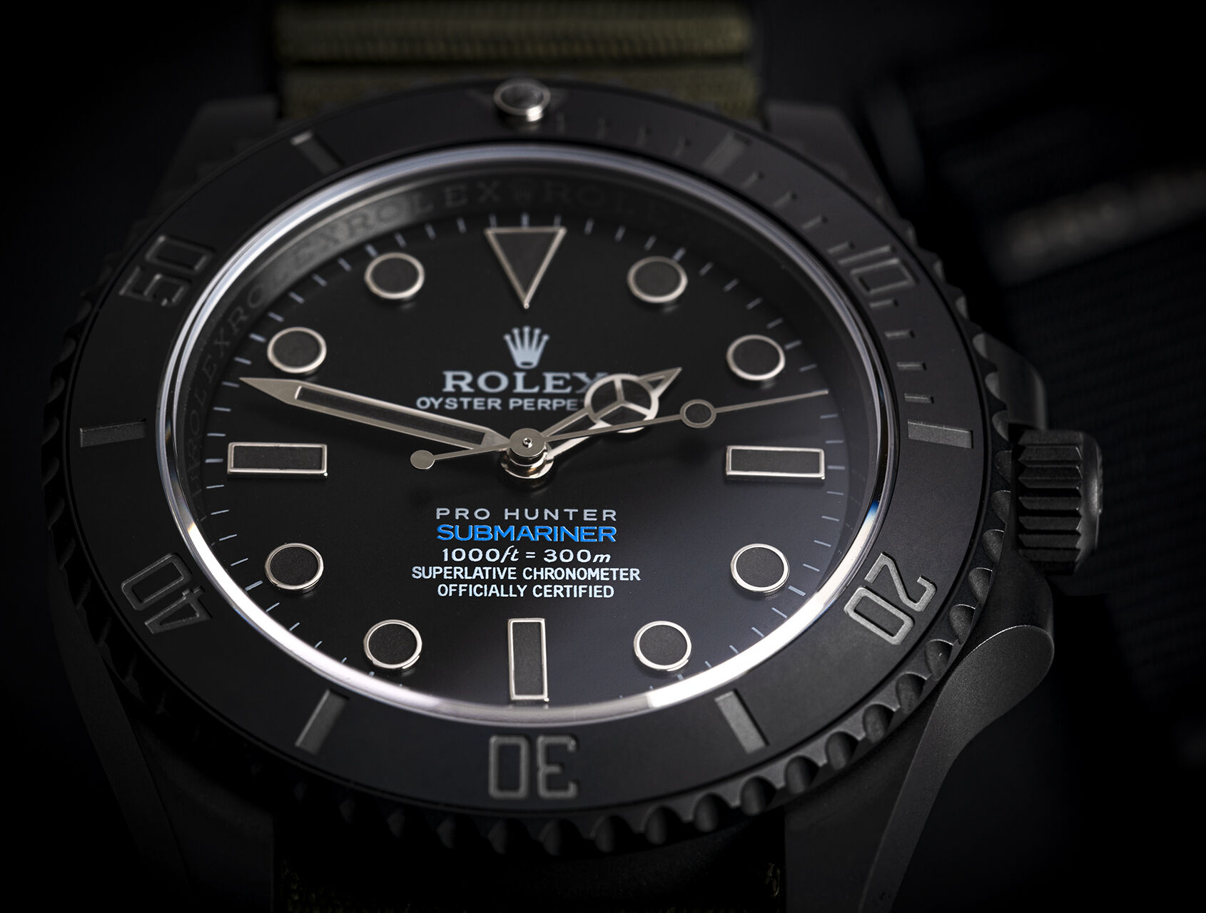 ref 124060 | Phantom Submariner Military | Pro Hunter Phantom Submariner