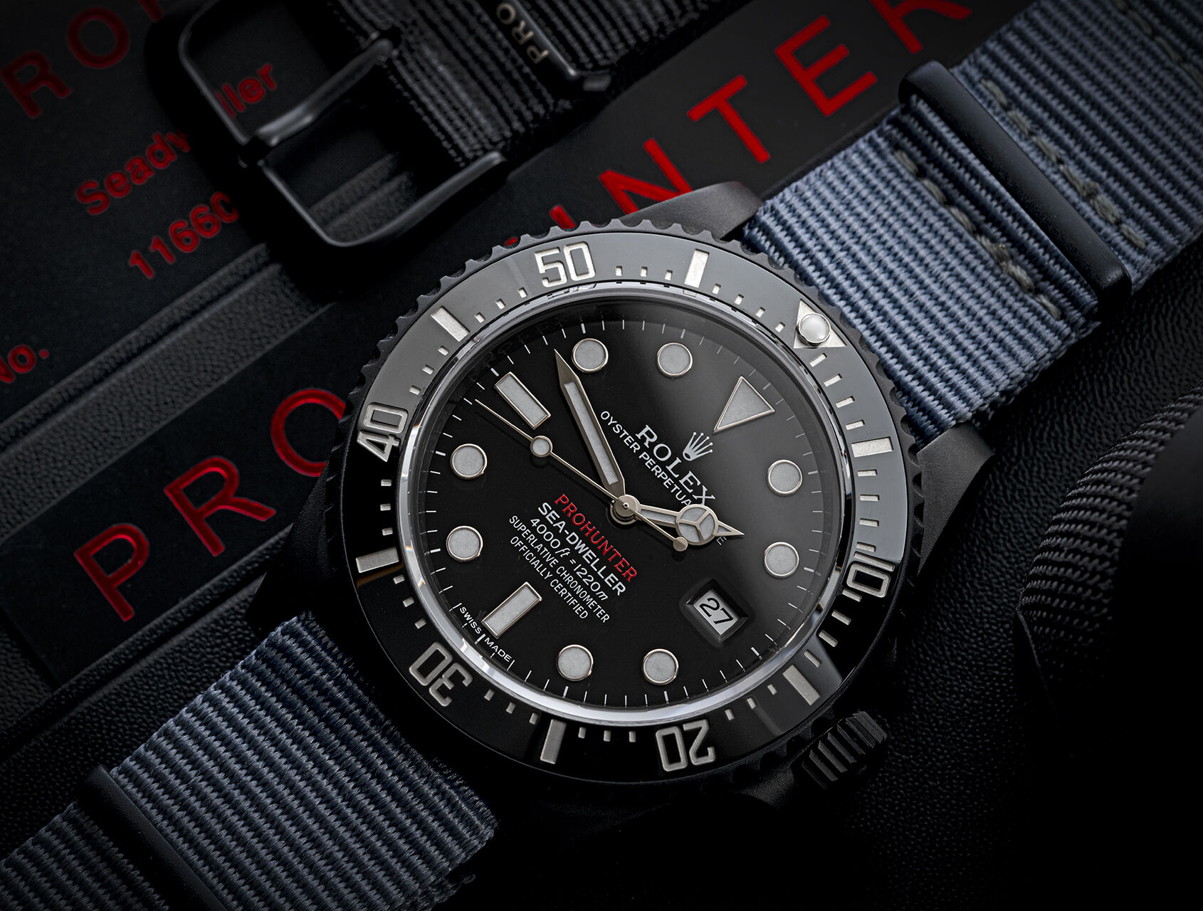 ref 116600 | 116600 - Limited Edition | Pro Hunter Sea-Dweller 4000