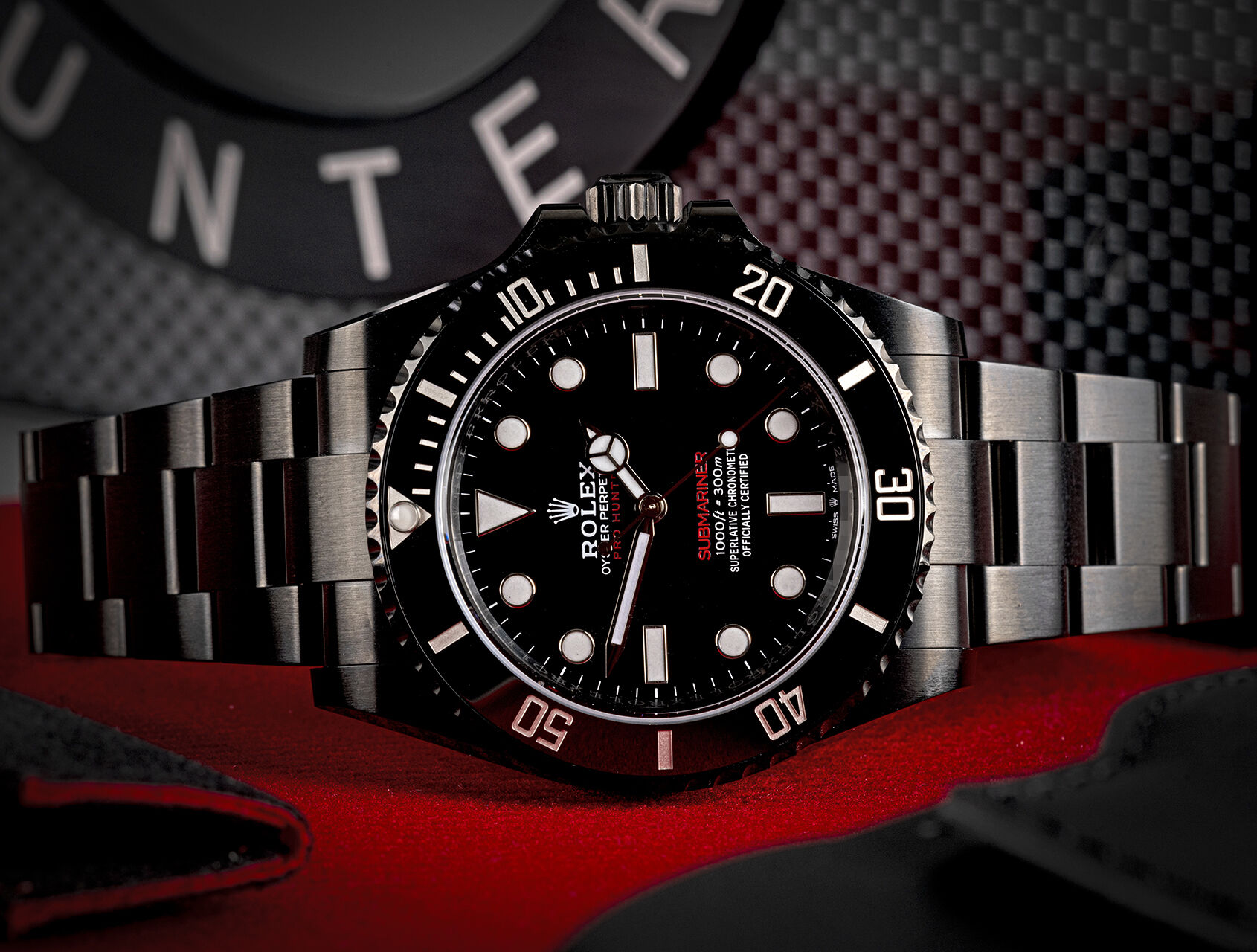 ref 124060 | Submariner Red | Pro Hunter Submariner Red