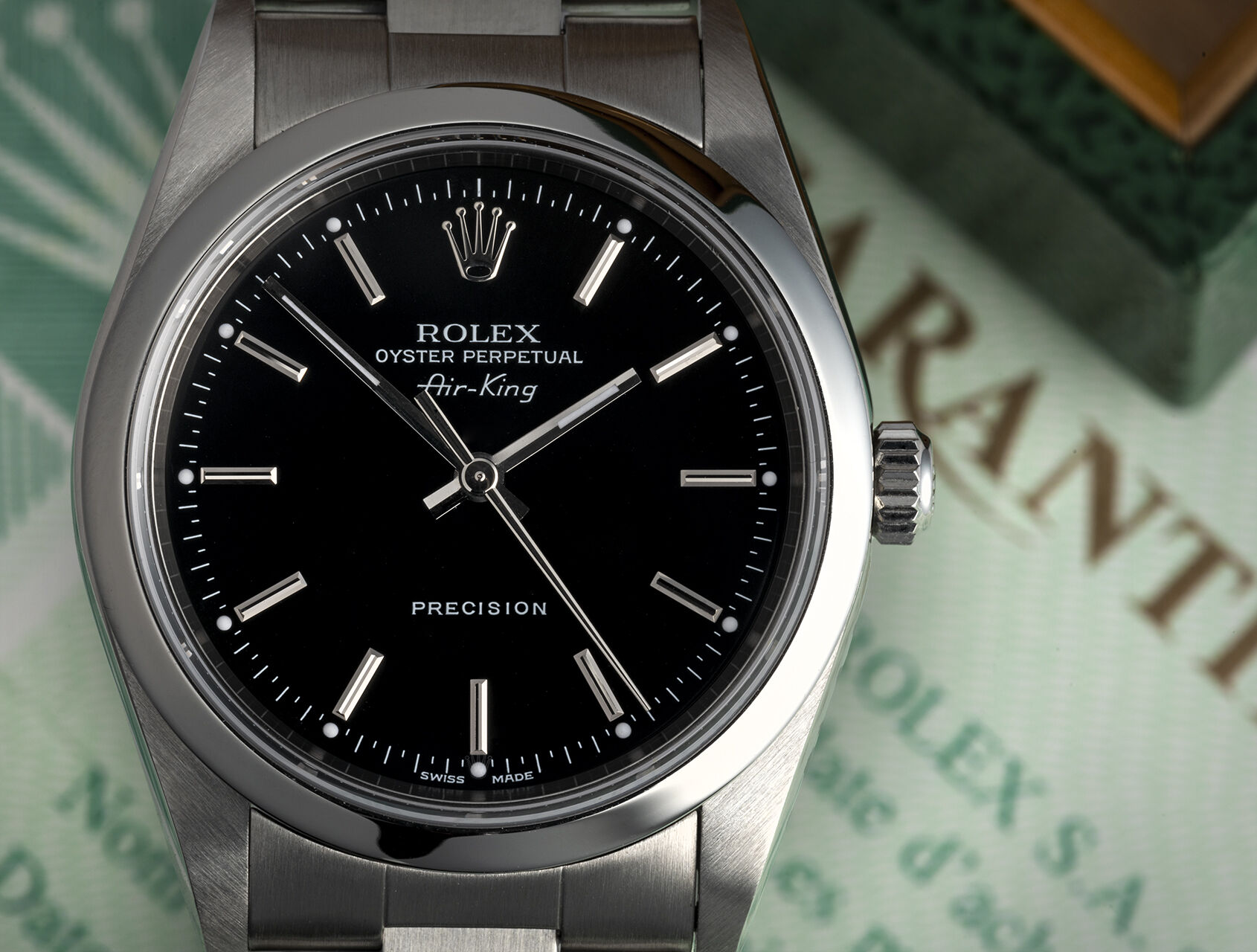 ref 14000M | 14000M - Box & Papers | Rolex Air-King