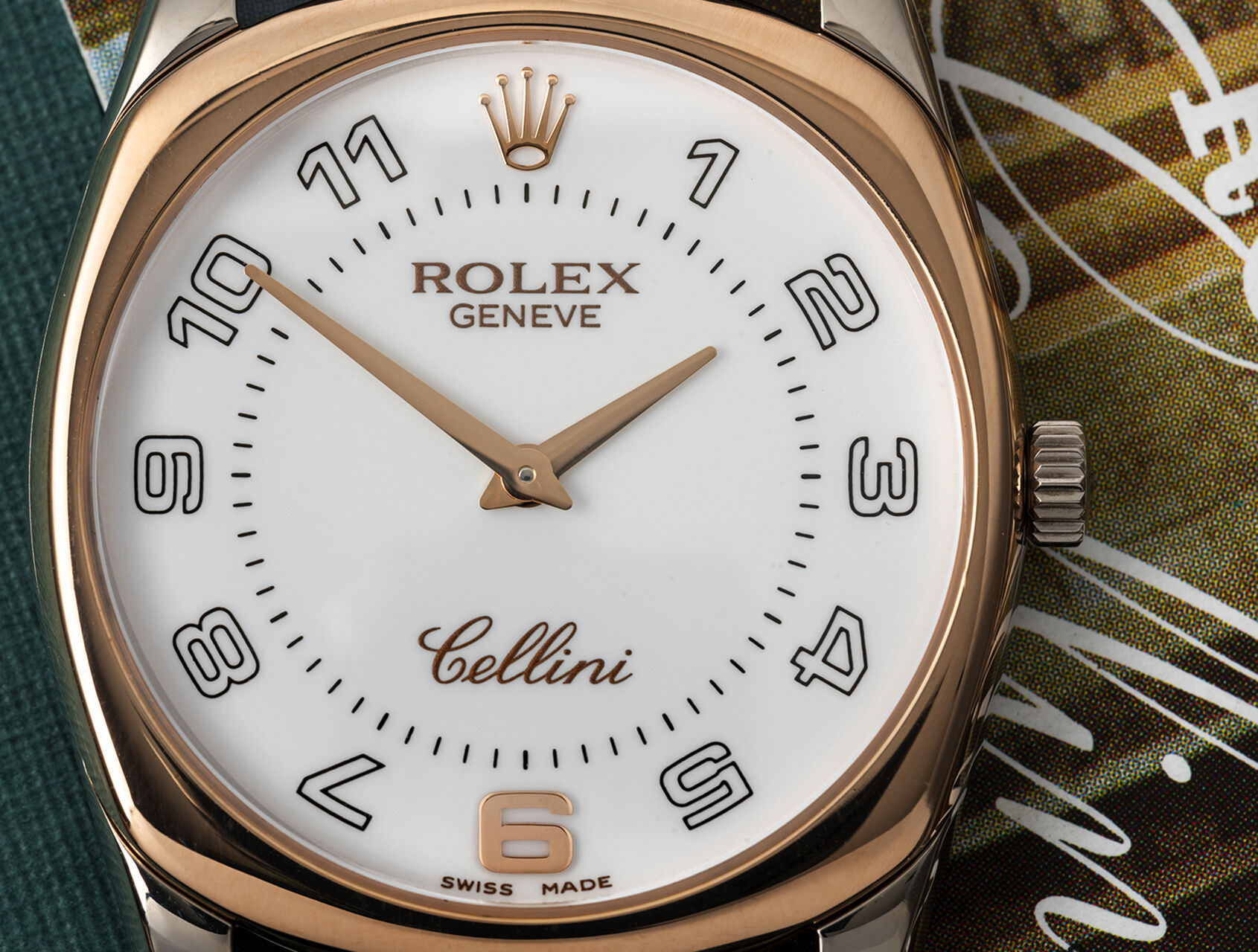 ref 4233/9 | Danaos 34mm - 'Everose & White Gold' | Rolex Cellini