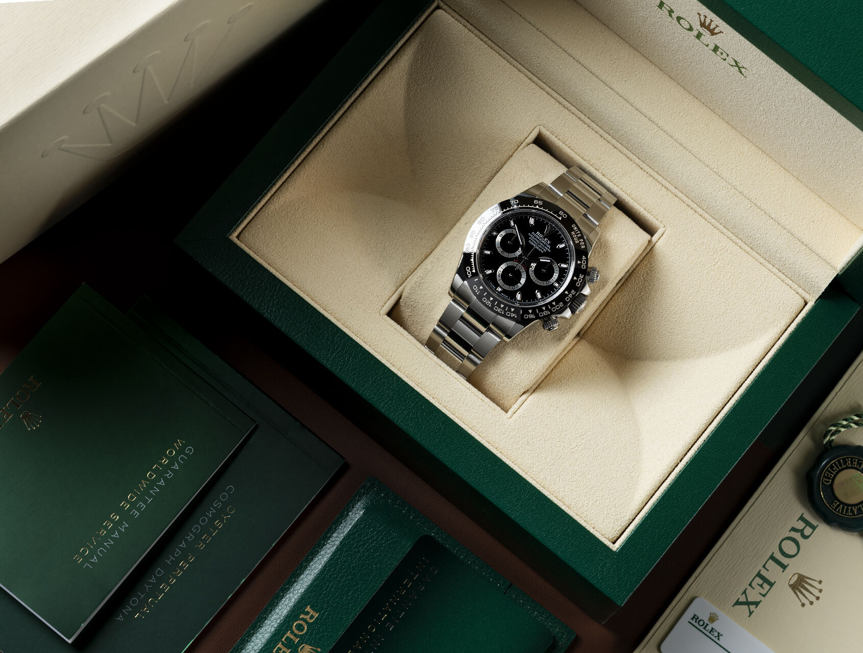 ref 116500LN | 116500LN - Box & Certificate | Rolex Cosmograph Daytona