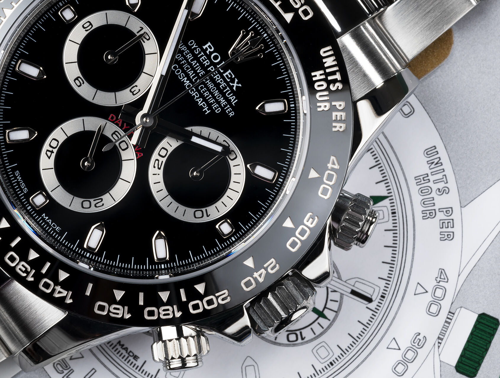 ref 116500LN | 116500LN - Cerachrom Bezel | Rolex Cosmograph Daytona