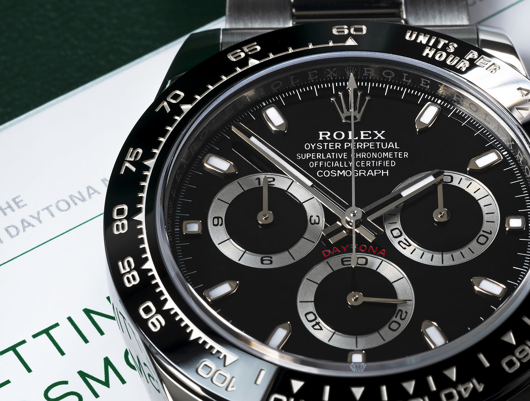 ref 116500LN | 116500LN - Cerachrom Bezel | Rolex Cosmograph Daytona