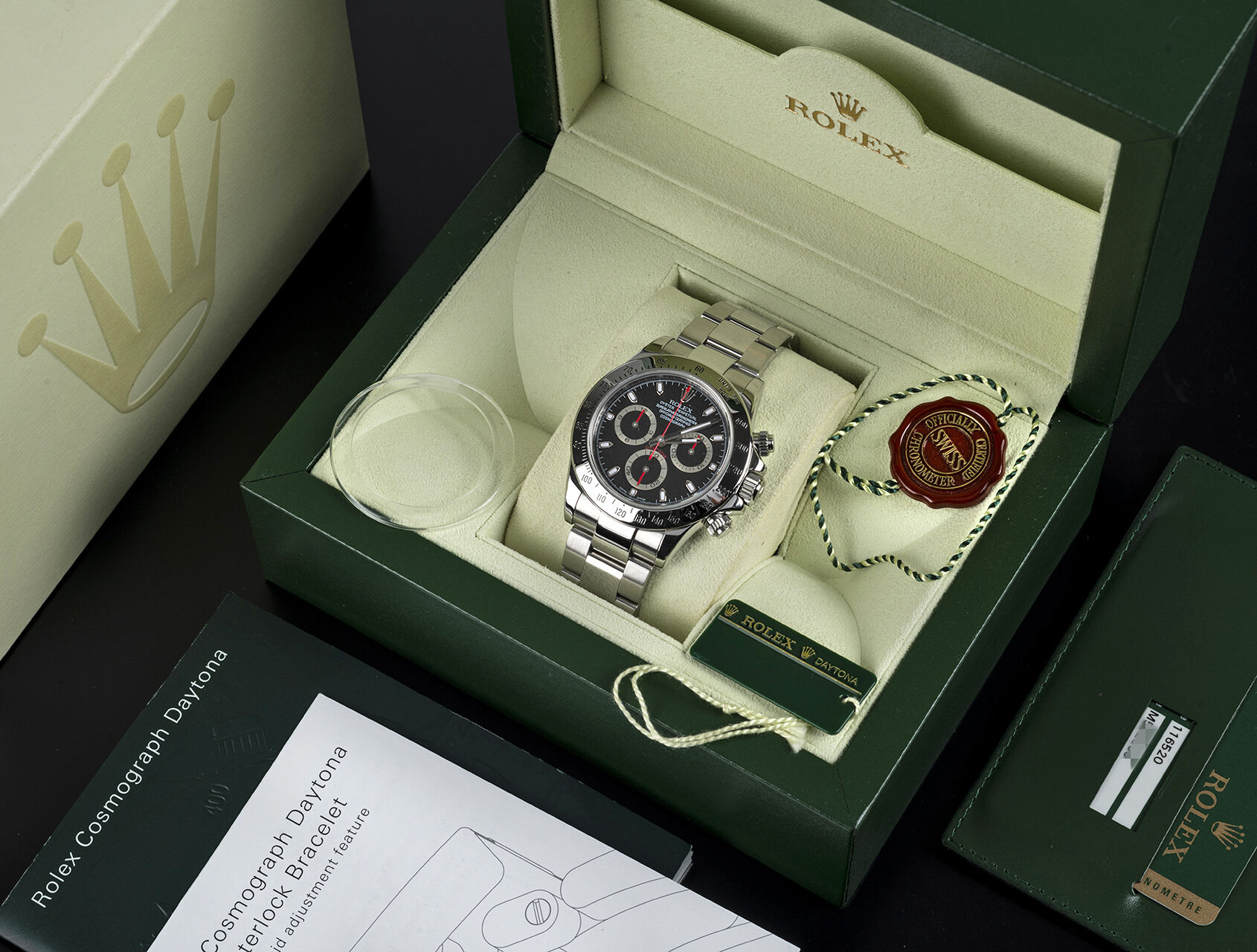 ref 116520 | 116520 - UK Retailed | Rolex Cosmograph Daytona