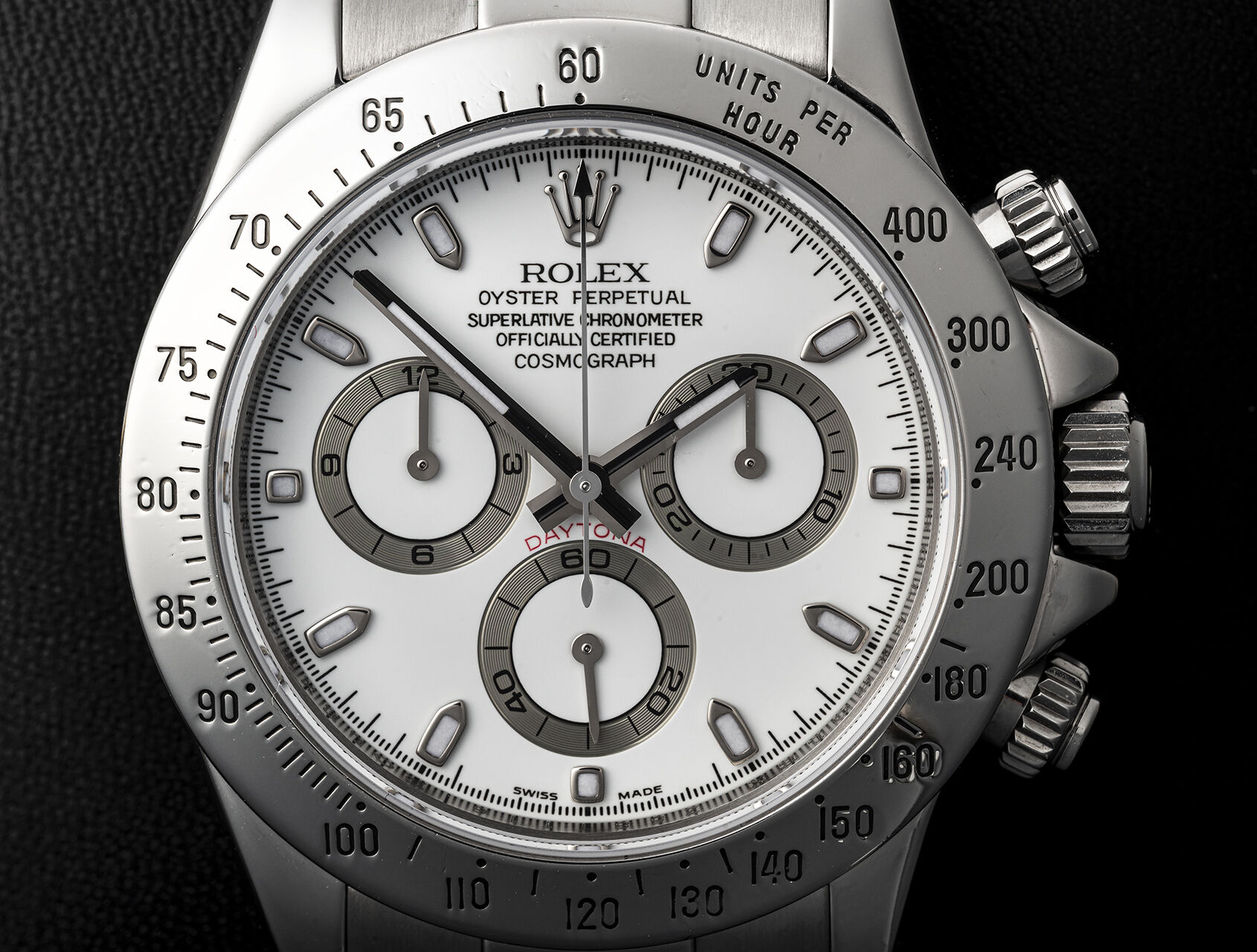 ref 116520 | 116520 - White Dial | Rolex Cosmograph Daytona