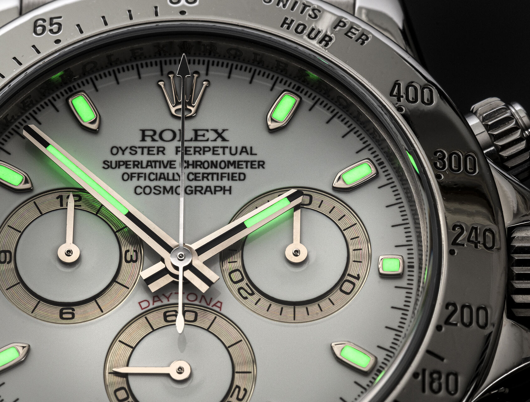 ref 116520 | 116520 - White Dial | Rolex Cosmograph Daytona