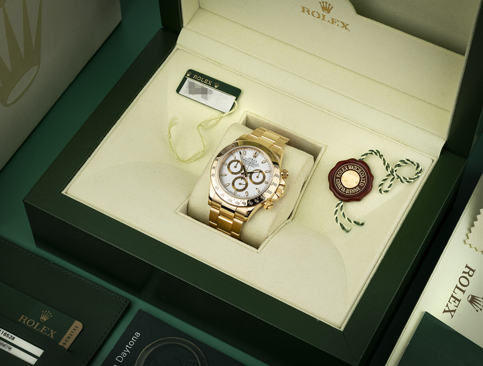 ref 116528 | 116528 - Yellow Gold | Rolex Cosmograph Daytona