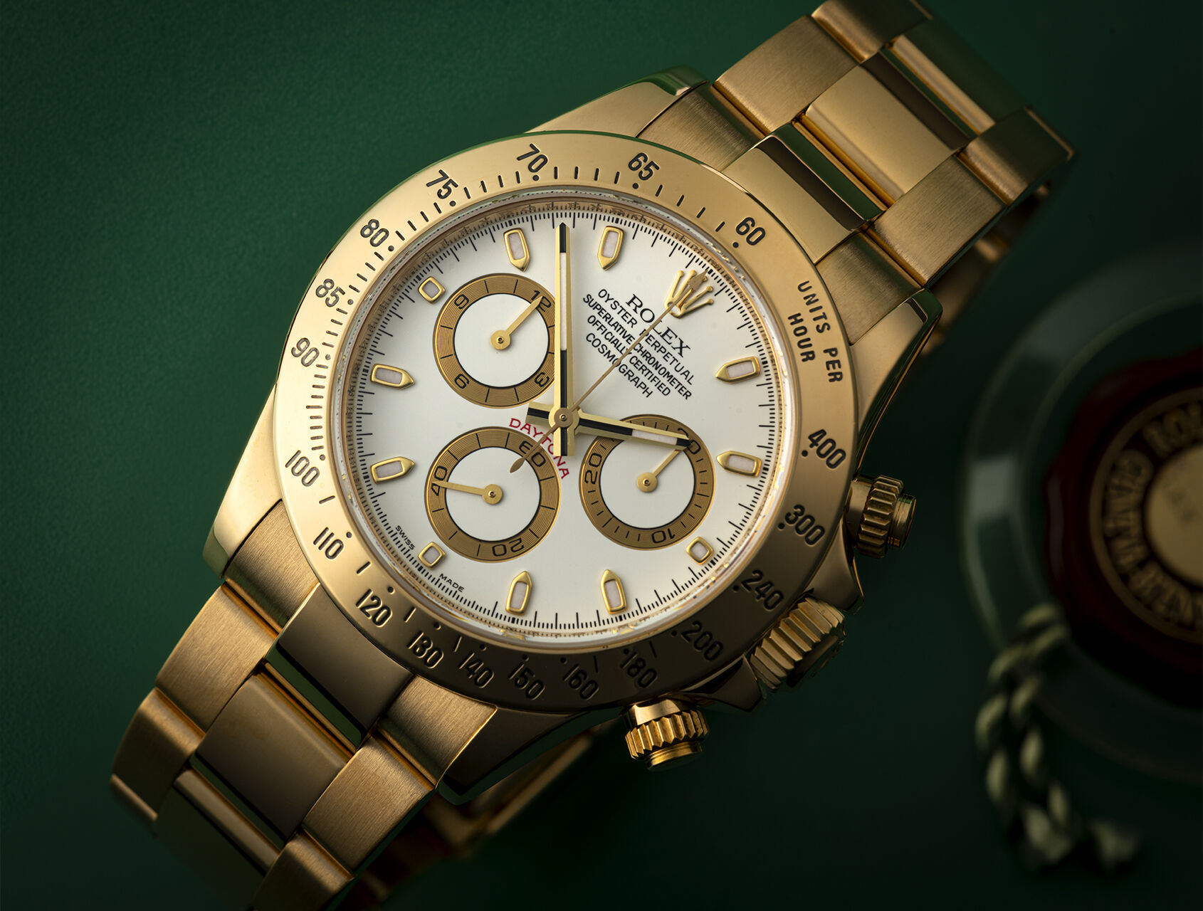 ref 116528 | 116528 - Yellow Gold | Rolex Cosmograph Daytona