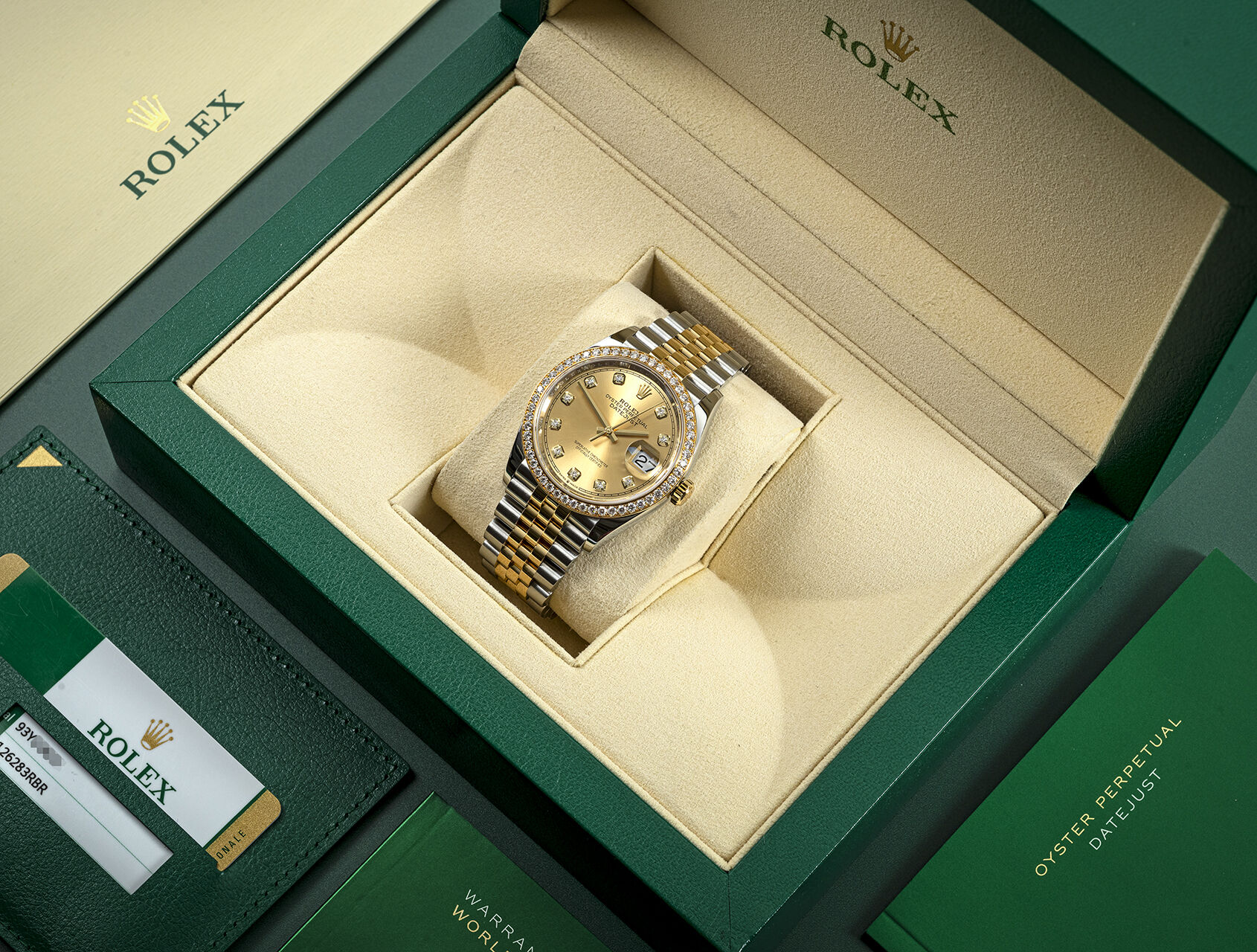 ref 126283RBR | 126283RBR - Box & Papers | Rolex Datejust