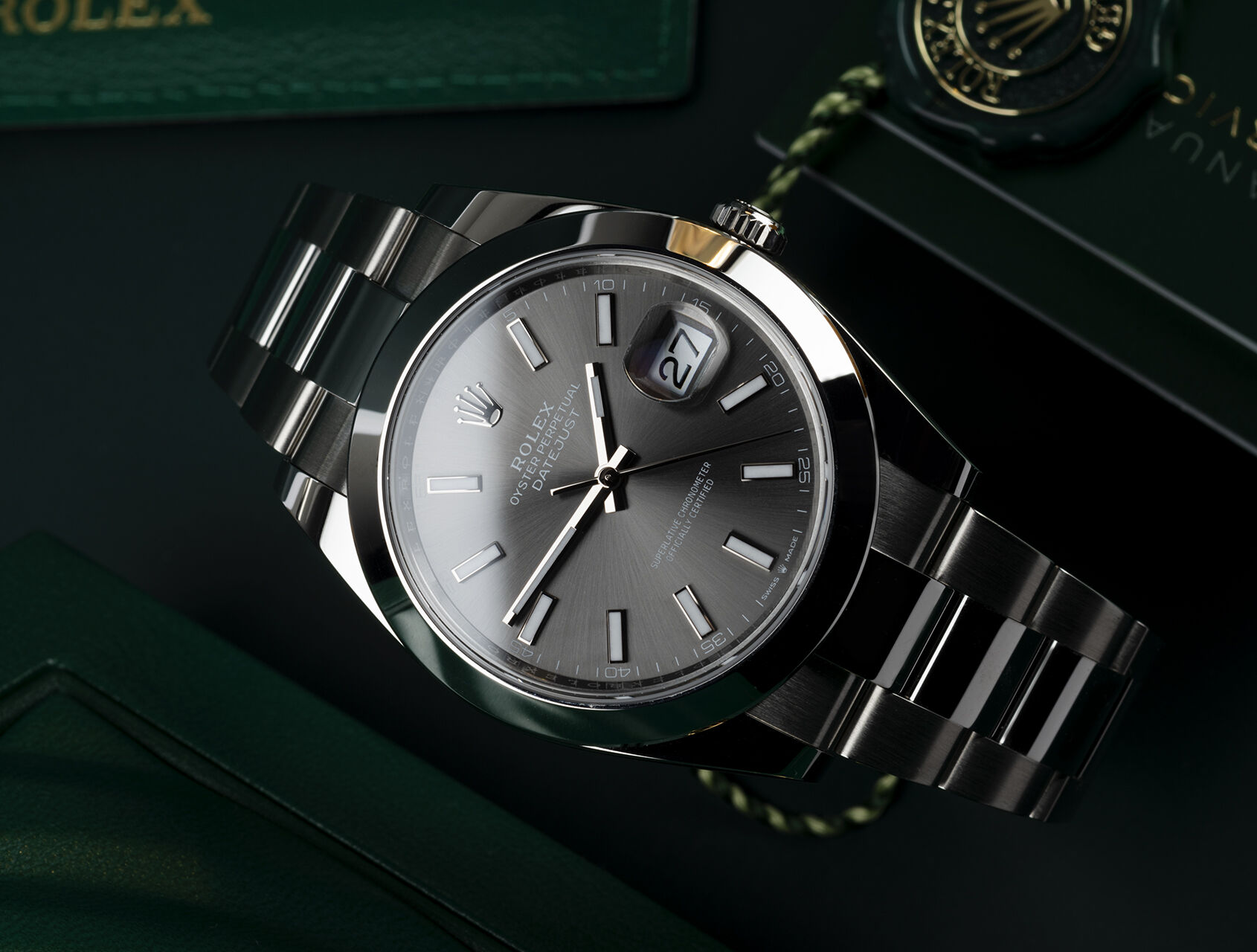 ref 126300 | 126300 - Rhodium Dial | Rolex Datejust 41